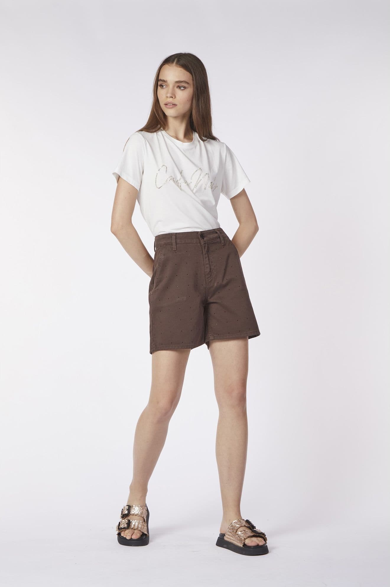 SHORT IN BULL DENIM