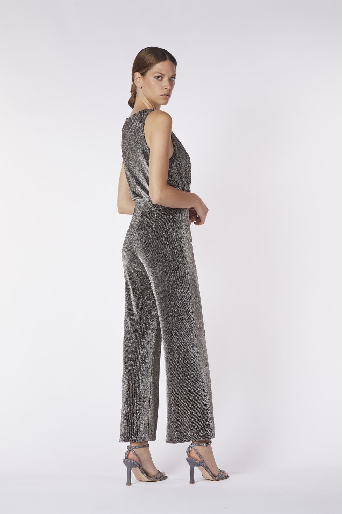 PANTALONE COULOTTE TESSUTO LUREX in Pantaloni 3A Moda Mare Sport - Bellaria Igea Marina, commercioVirtuoso.it