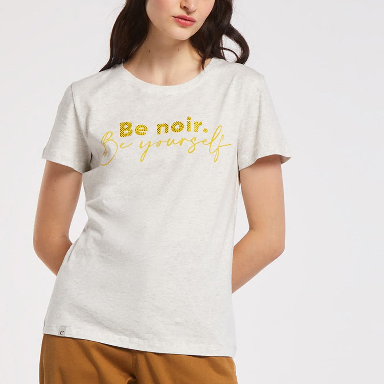 TSHIRT BE NOIR STAMPA CON STRAS in T-shirt 3A Moda Mare Sport - Bellaria Igea Marina, commercioVirtuoso.it