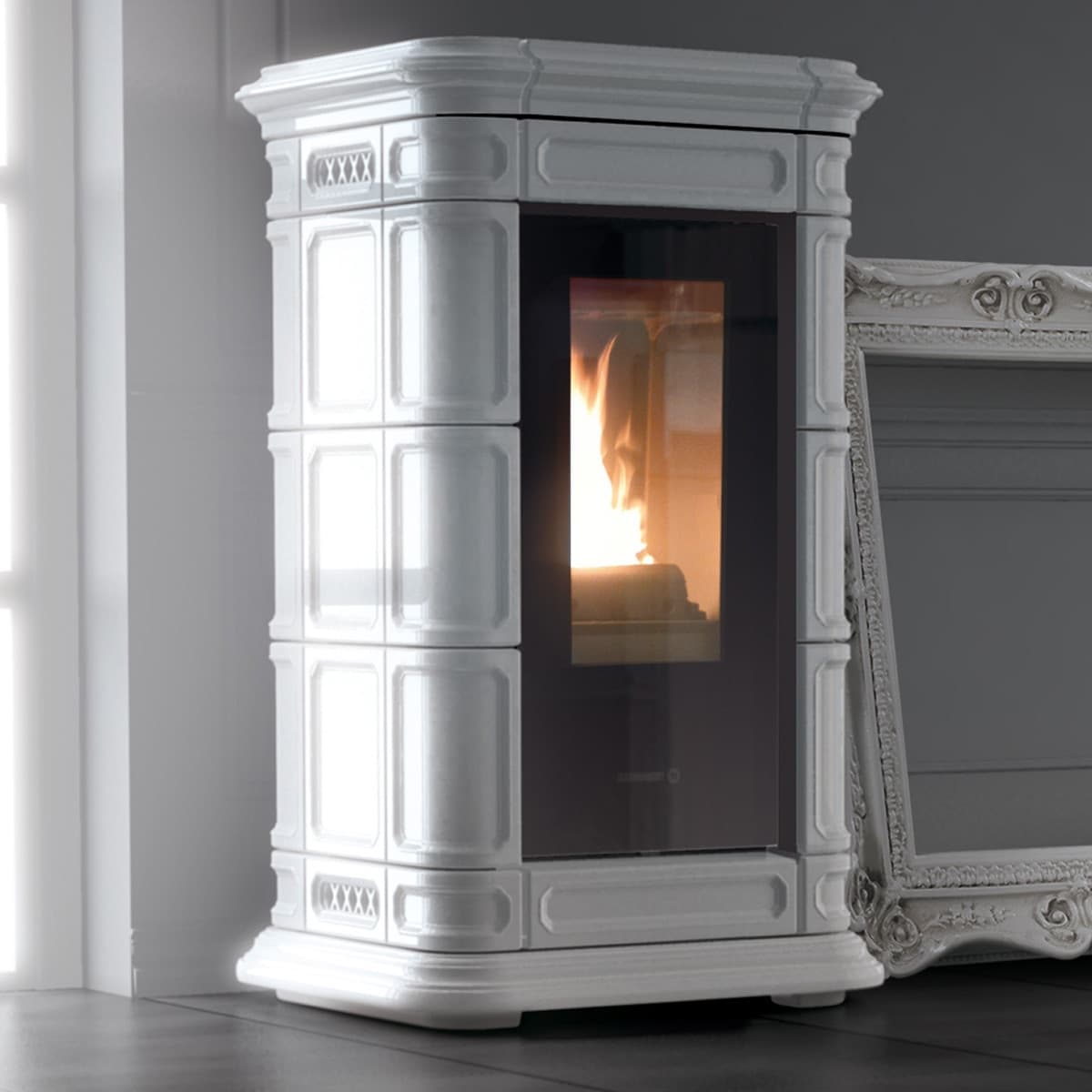 Thermorossi Termostufa a Pellet Saint Moritz Idra 18 EVO5 18,9 kW in Accessori Masterbrico - Longobardi, commercioVirtuoso.it