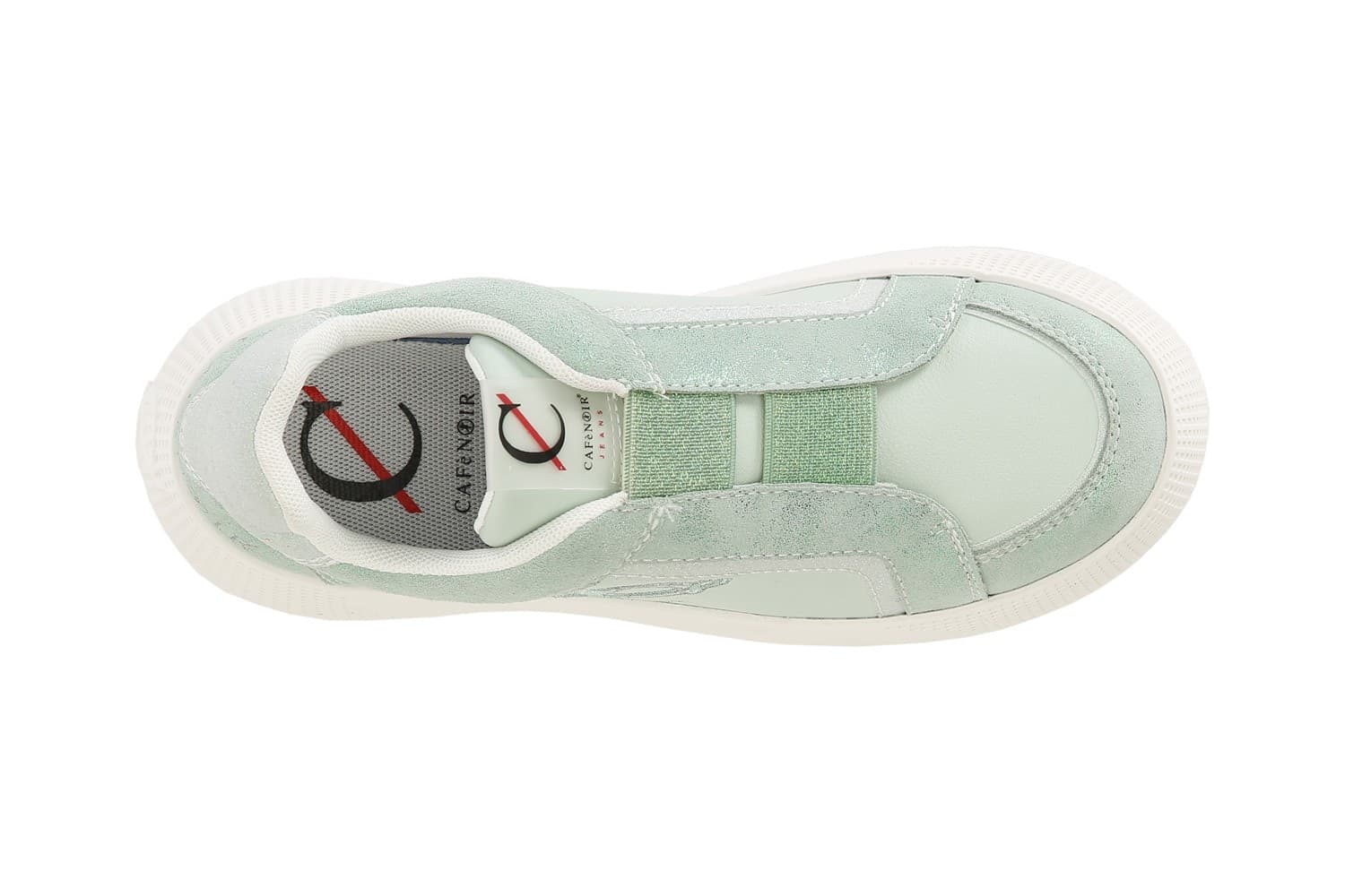 SLIPON IN PELLE SCAMOSCIATA LAMINATA CON RIPORTI GLITTER in Loafer e mocassini 3A Moda Mare Sport - Bellaria Igea Marina, commercioVirtuoso.it