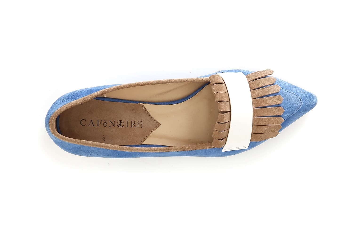 MOCASSINO IN PELLE SCAMOSCIATA CON FRANGIA in Loafer e mocassini 3A Moda Mare Sport - Bellaria Igea Marina, commercioVirtuoso.it
