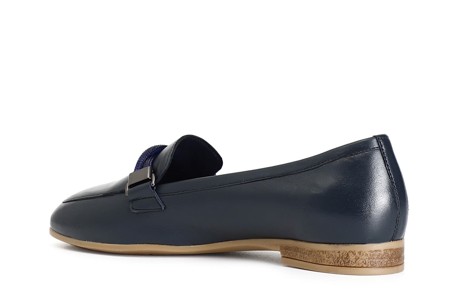 MOCASSINO IN PELLE CON MORSETTO STRASS in Loafer e mocassini 3A Moda Mare Sport - Bellaria Igea Marina, commercioVirtuoso.it