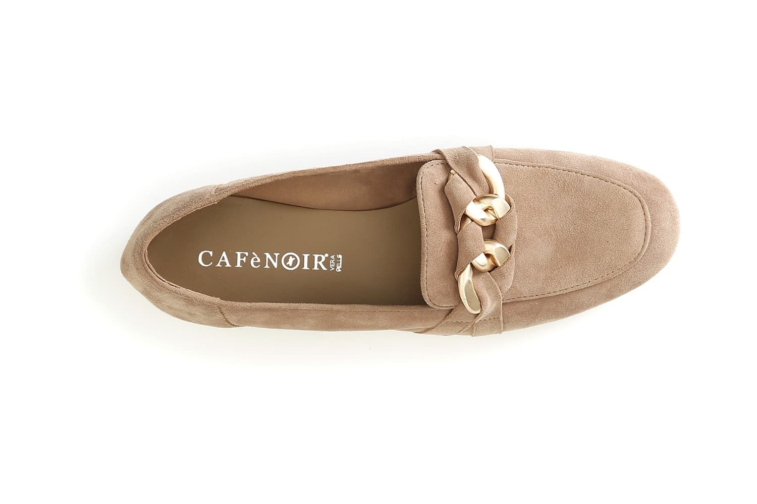 MOCASSINO IN PELLE SCAMOSCIATA CON MORSETTO CATENA in Loafer e mocassini 3A Moda Mare Sport - Bellaria Igea Marina, commercioVirtuoso.it