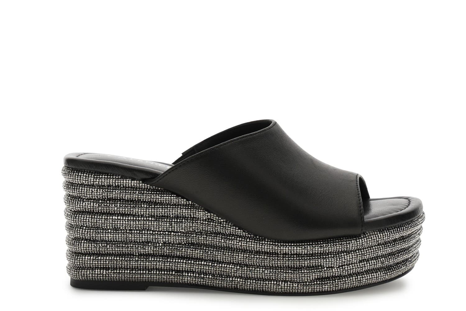 CIABATTA IN NAPPA CON ZEPPA STRASS in Sandali moda 3A Moda Mare Sport - Bellaria Igea Marina, commercioVirtuoso.it