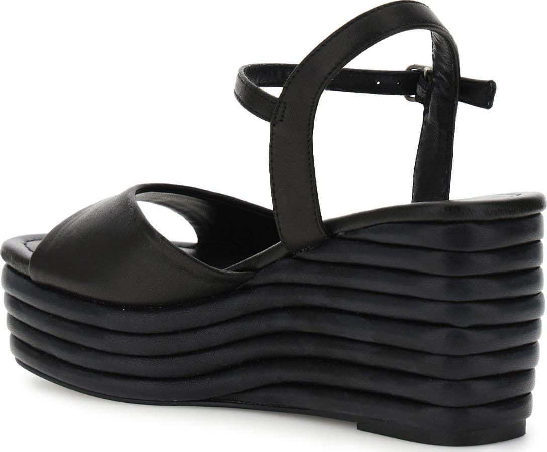 SANDALO IN NAPPA FASCIA + GILDA CON ZEPPA EFFETTO IMBOTTITO in Sandali moda 3A Moda Mare Sport - Bellaria Igea Marina, commercioVirtuoso.it