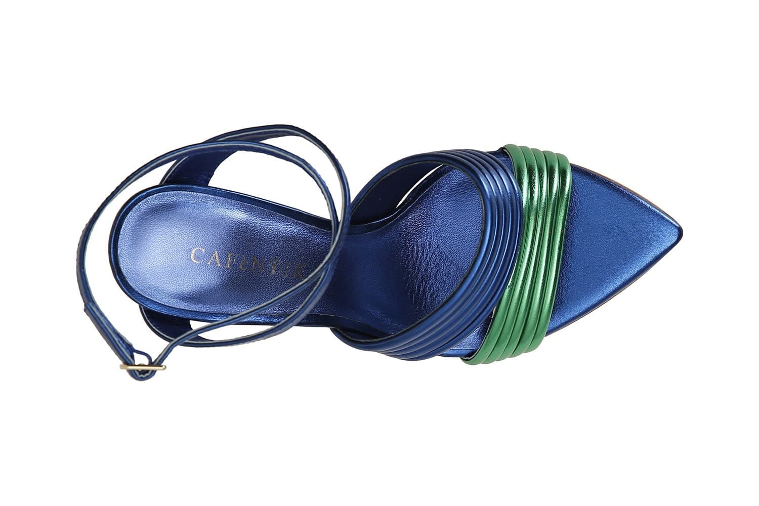 SANDALO CON MIGNON IMBOTTITI METALLIZZATO in Sandali moda 3A Moda Mare Sport - Bellaria Igea Marina, commercioVirtuoso.it