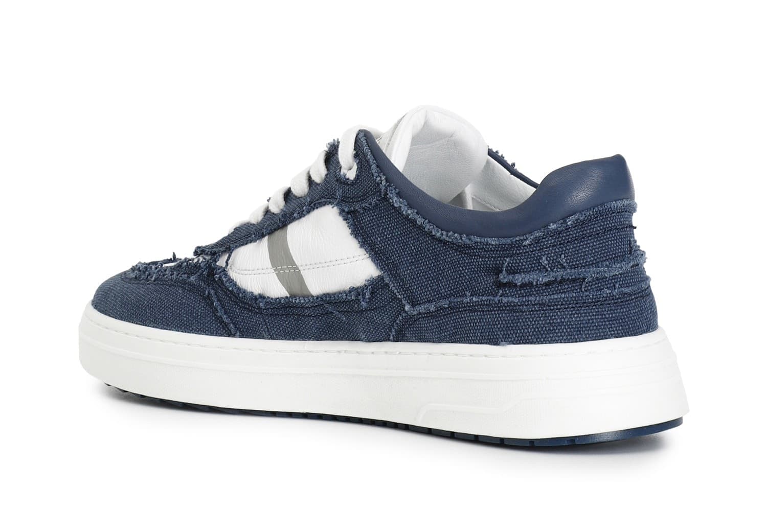 SNEAKERS UOMO IN TESSUTO CON SUOLA A CASSETTA in Sneaker casual 3A Moda Mare Sport - Bellaria Igea Marina, commercioVirtuoso.it
