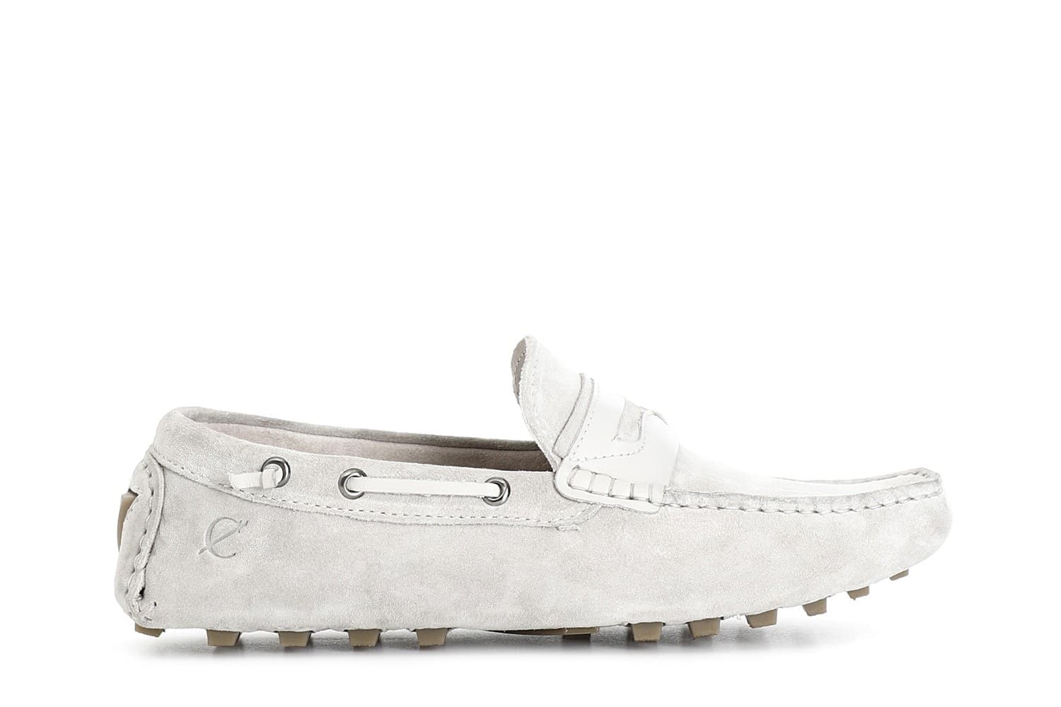 MOCASSINO IN PELLE SCAMOSCIATA CON PASSANTE SUOLA DRIVER in Loafer e mocassini 3A Moda Mare Sport - Bellaria Igea Marina, commercioVirtuoso.it