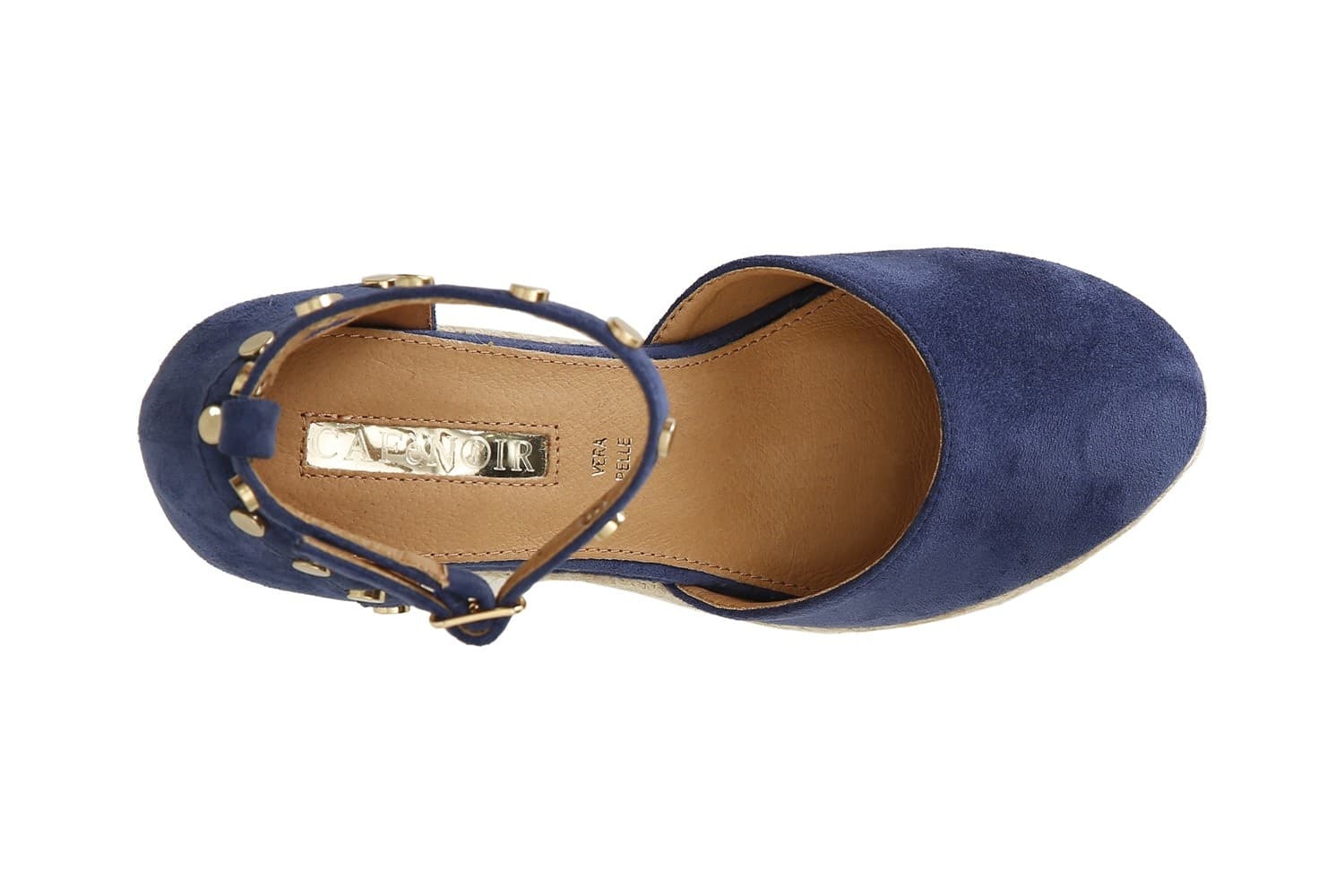 DÉCOLLETÉ IN TESSUTO CON BORCHIE SU ZEPPA CORDA in Supporti per i piedi 3A Moda Mare Sport - Bellaria Igea Marina, commercioVirtuoso.it