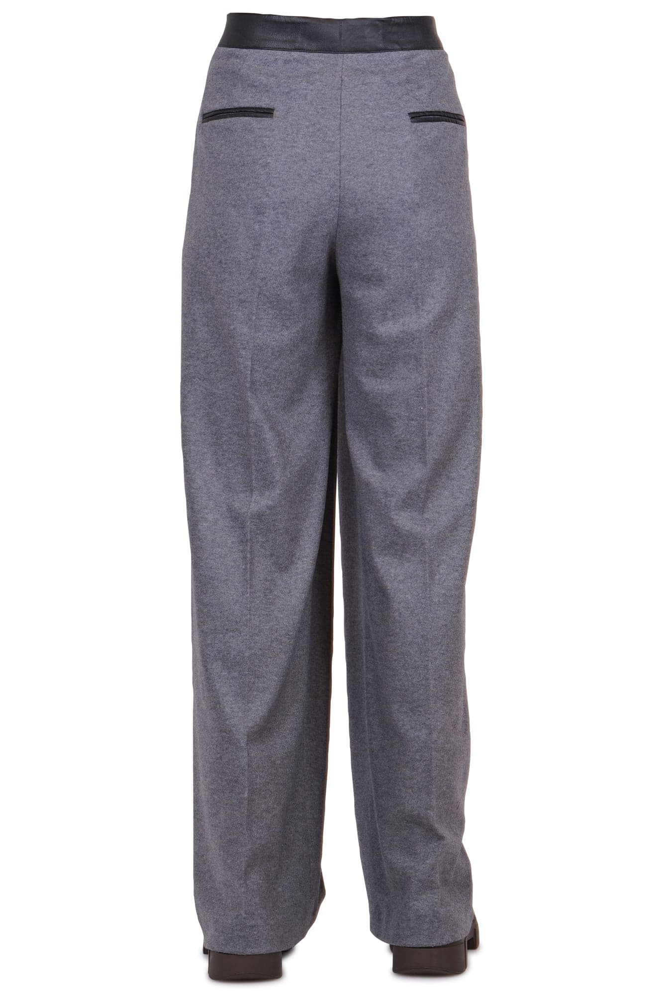 Liviana Conti - Pantalone - 461681 - Grigio da donna in Pantaloni Drestige - Casamassima, commercioVirtuoso.it