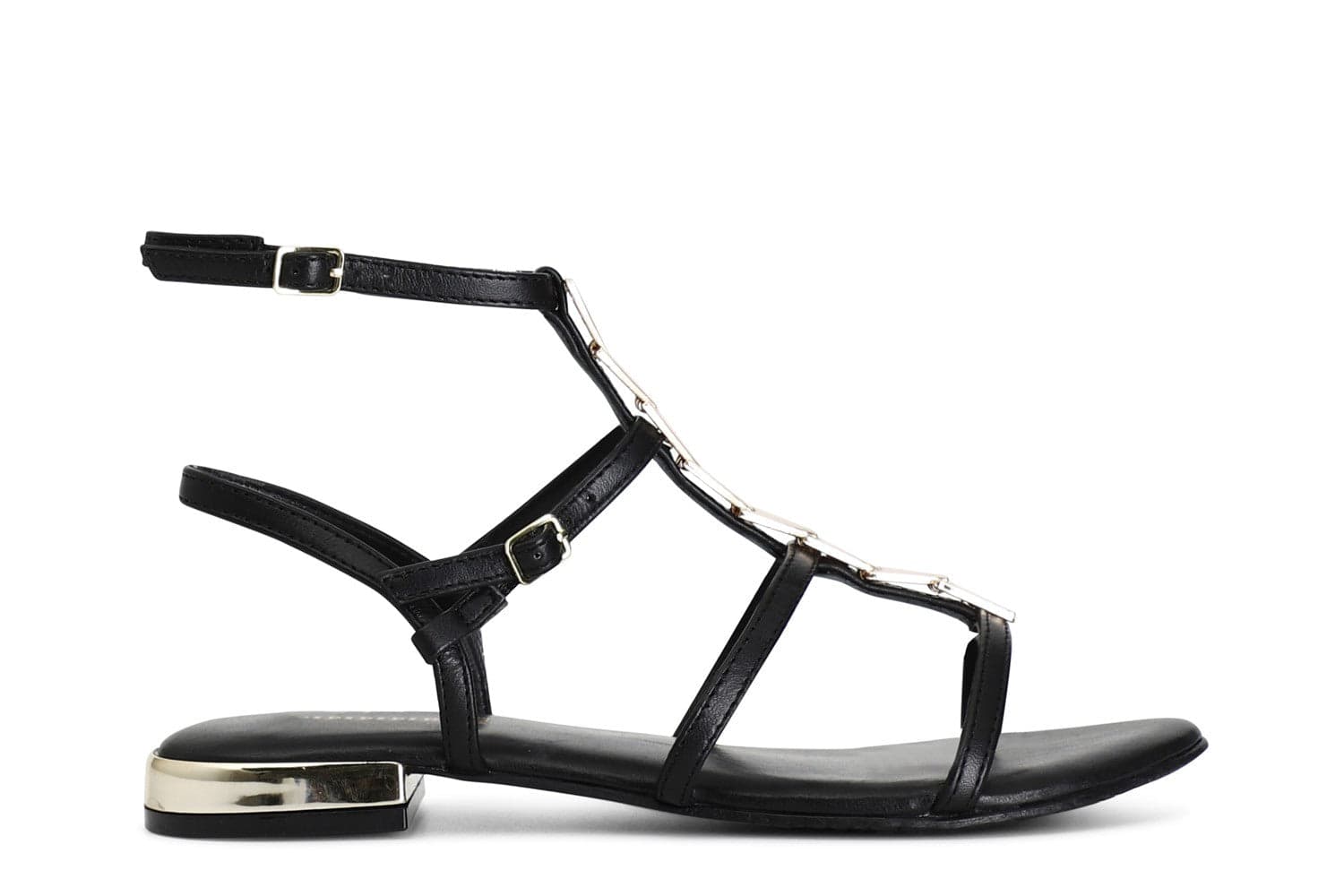 SANDALO IN PELLE GLADIATORE CON ACCESSORIO in Adulti 3A Moda Mare Sport - Bellaria Igea Marina, commercioVirtuoso.it