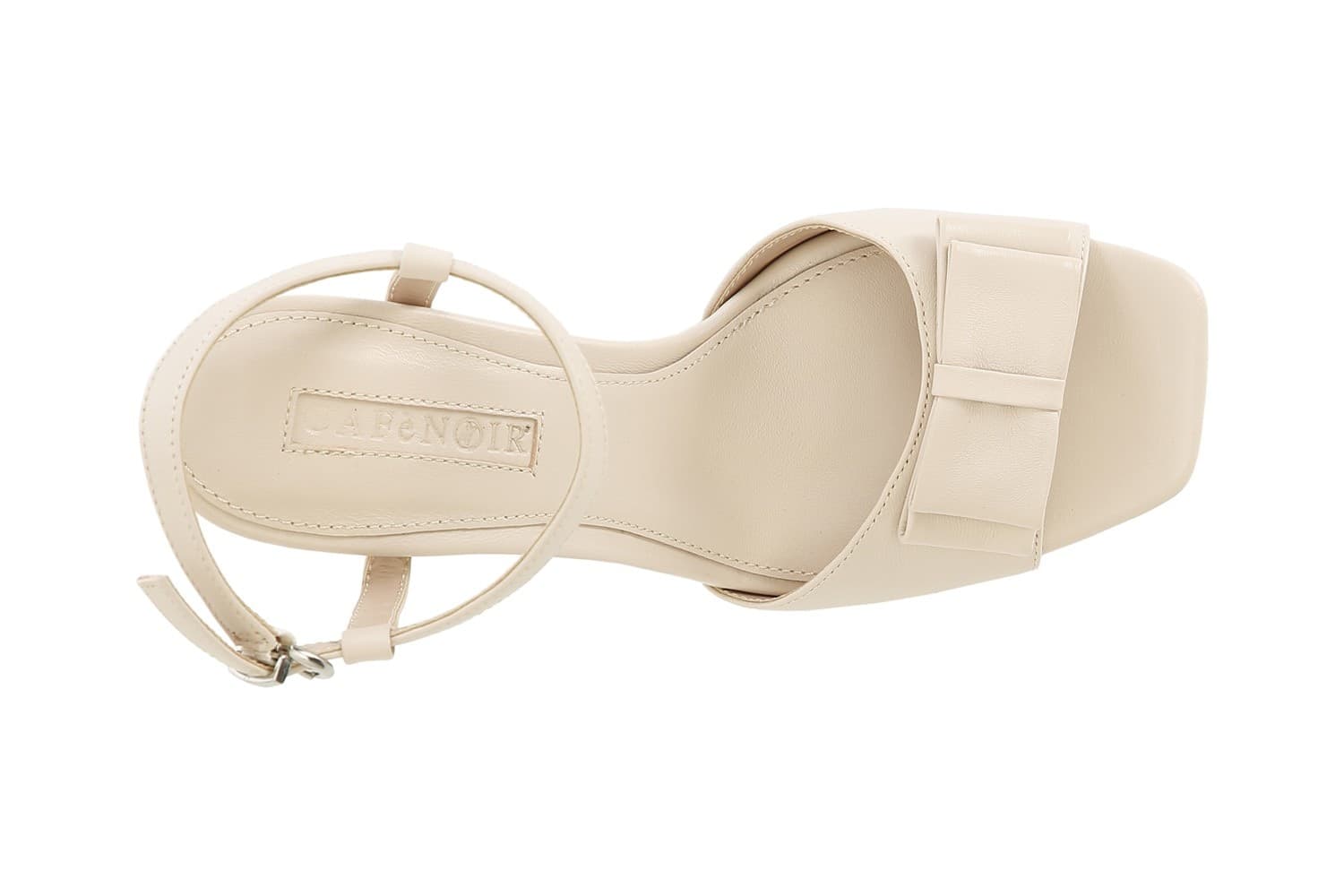 SANDALO IN PELLE CON FIOCCO in Ballerine 3A Moda Mare Sport - Bellaria Igea Marina, commercioVirtuoso.it