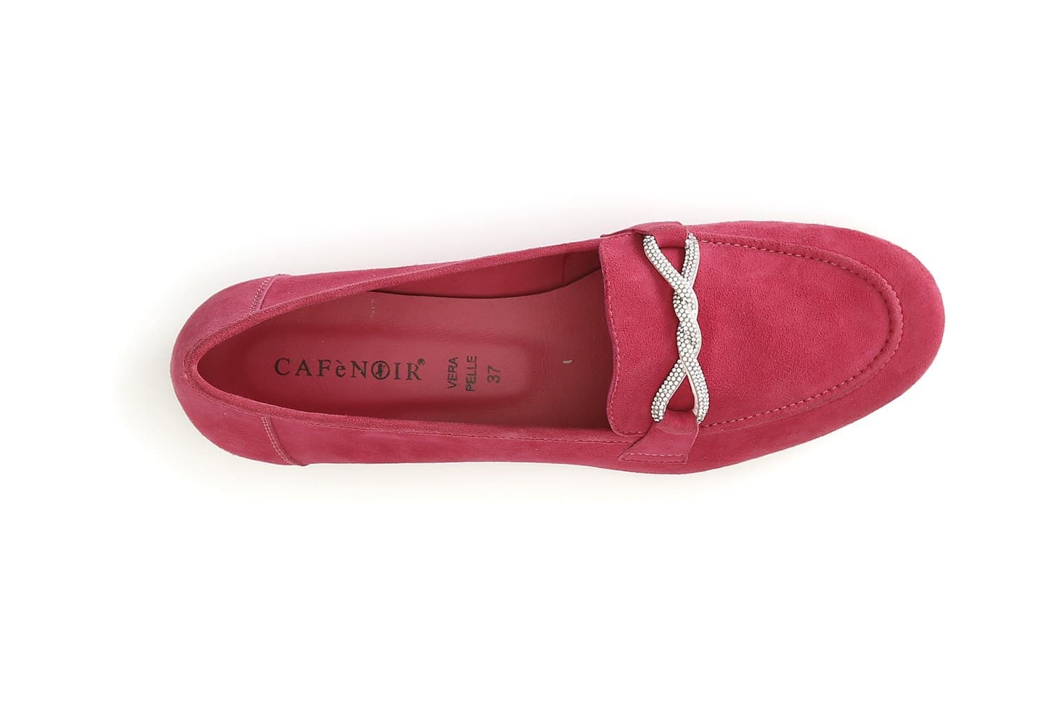 MOCASSINO IN CAMOSCIO CON MIGNON STRASS in Loafer e mocassini 3A Moda Mare Sport - Bellaria Igea Marina, commercioVirtuoso.it