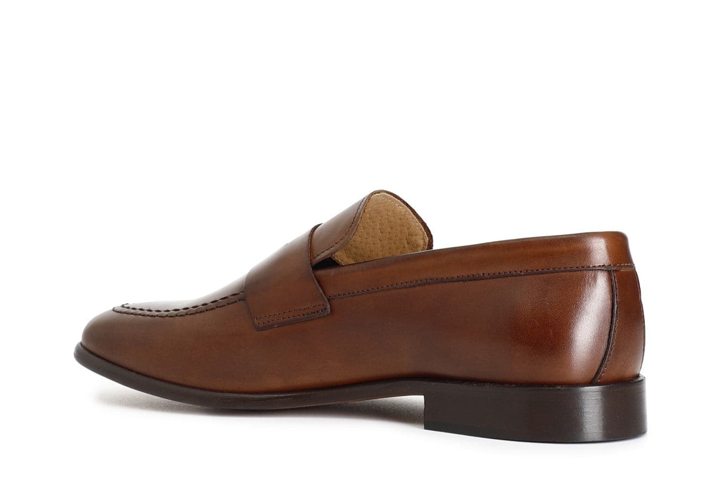 MOCASSINO IN PELLE CON SUOLA CUOIO in Loafer e mocassini 3A Moda Mare Sport - Bellaria Igea Marina, commercioVirtuoso.it
