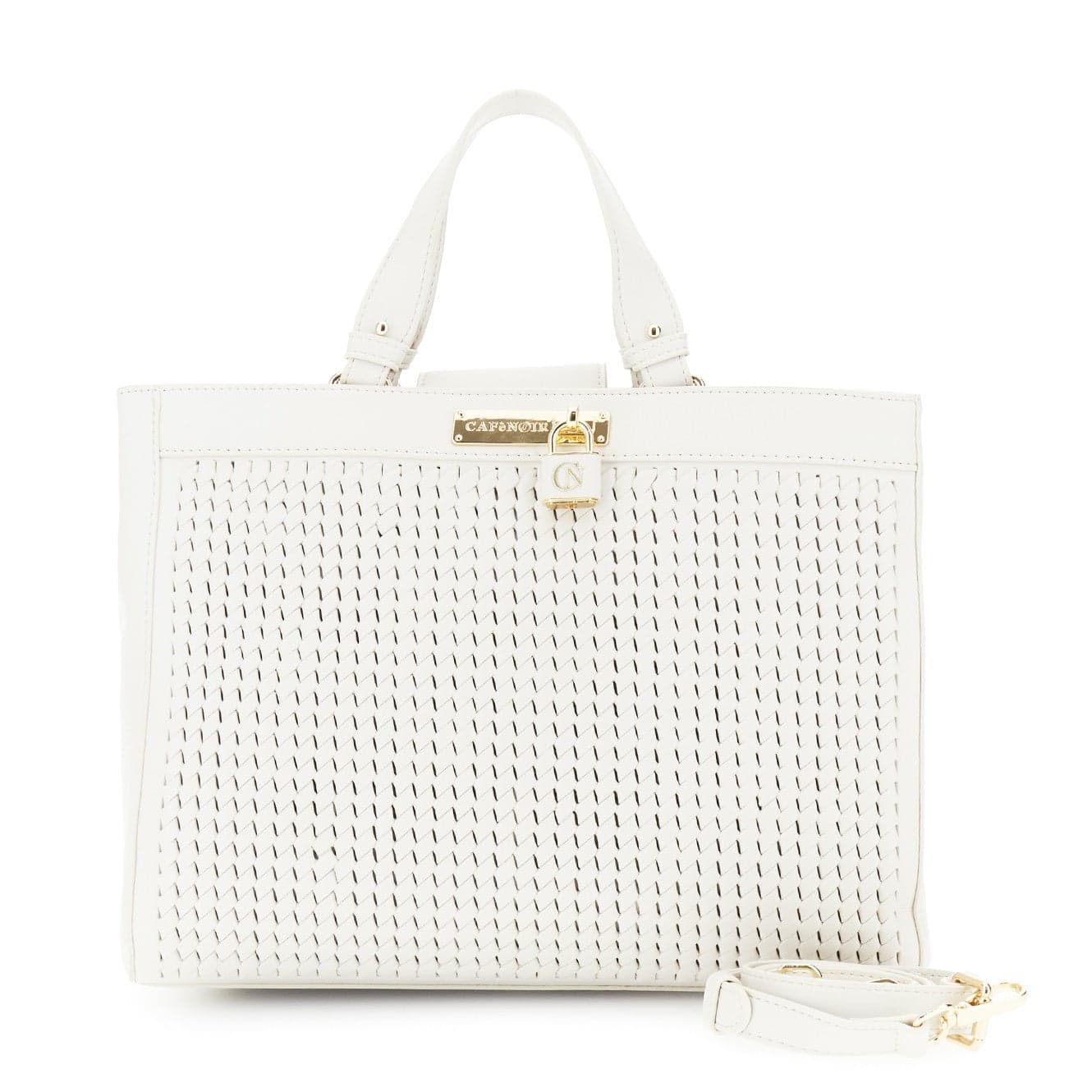 TOTE CON INFILATURA E ACCESSORIO LUCCHETTO in Casseforti di diversione 3A Moda Mare Sport - Bellaria Igea Marina, commercioVirtuoso.it
