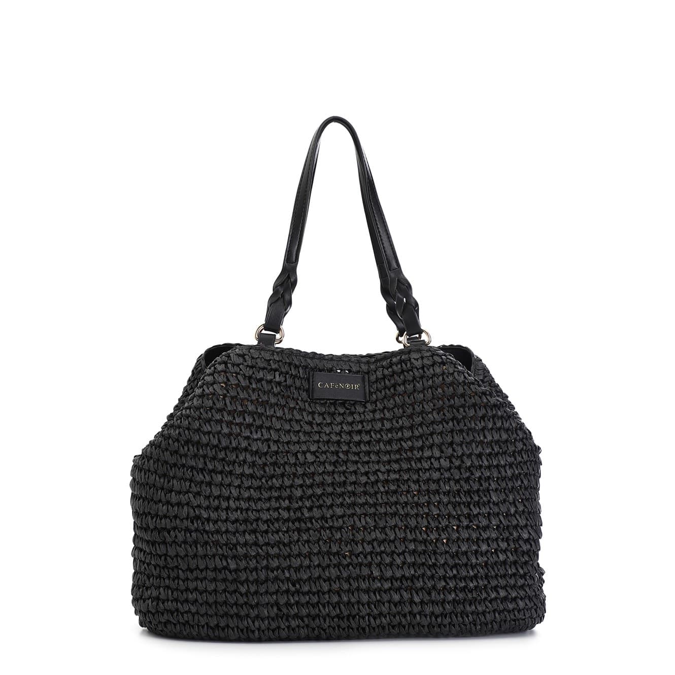 TOTE A LAVORAZIONE CROCHET CON CHARM COLORATO A CUORE CON BORDO IN RAFIA in Borse a tracolla 3A Moda Mare Sport - Bellaria Igea Marina, commercioVirtuoso.it