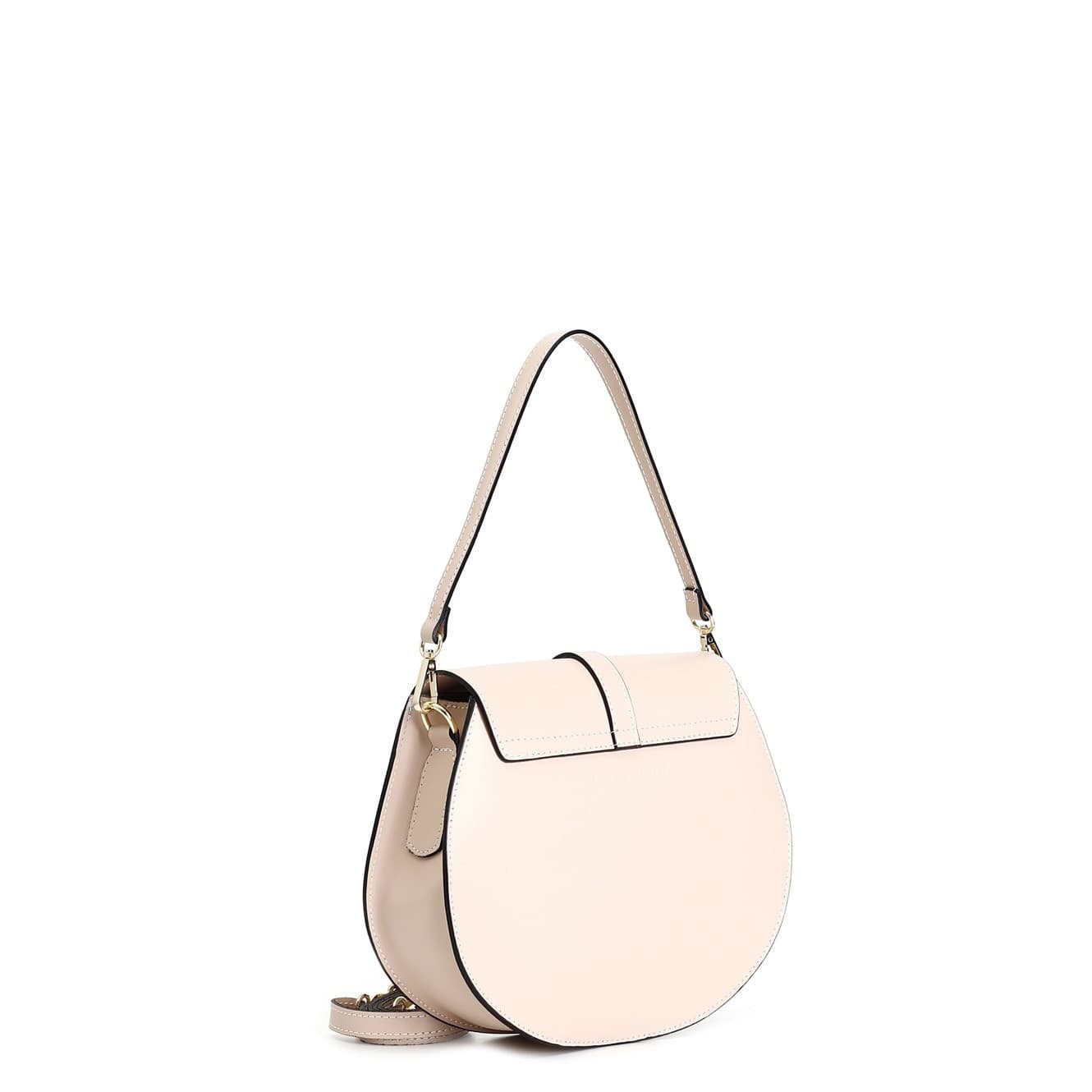 BORSA A SPALLA CON PATTINA IN PELLE LISCIA in Borse a spalla 3A Moda Mare Sport - Bellaria Igea Marina, commercioVirtuoso.it
