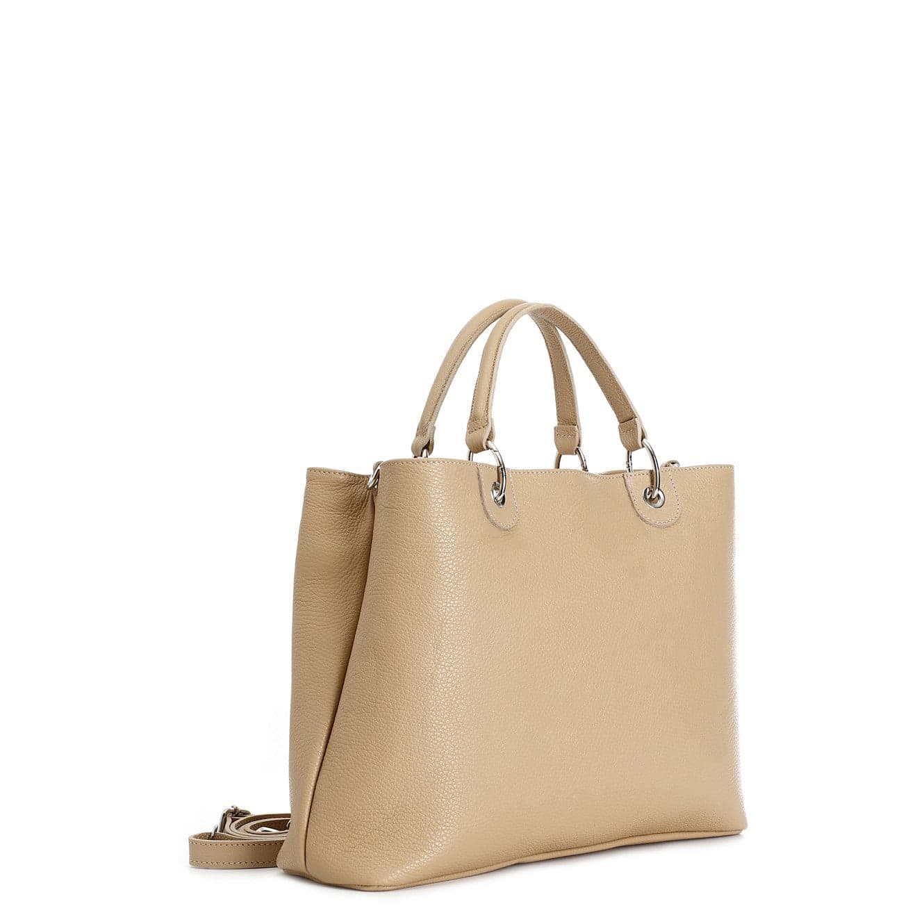 TOTE IN PELLE MARTELLATA in Borse Tote 3A Moda Mare Sport - Bellaria Igea Marina, commercioVirtuoso.it