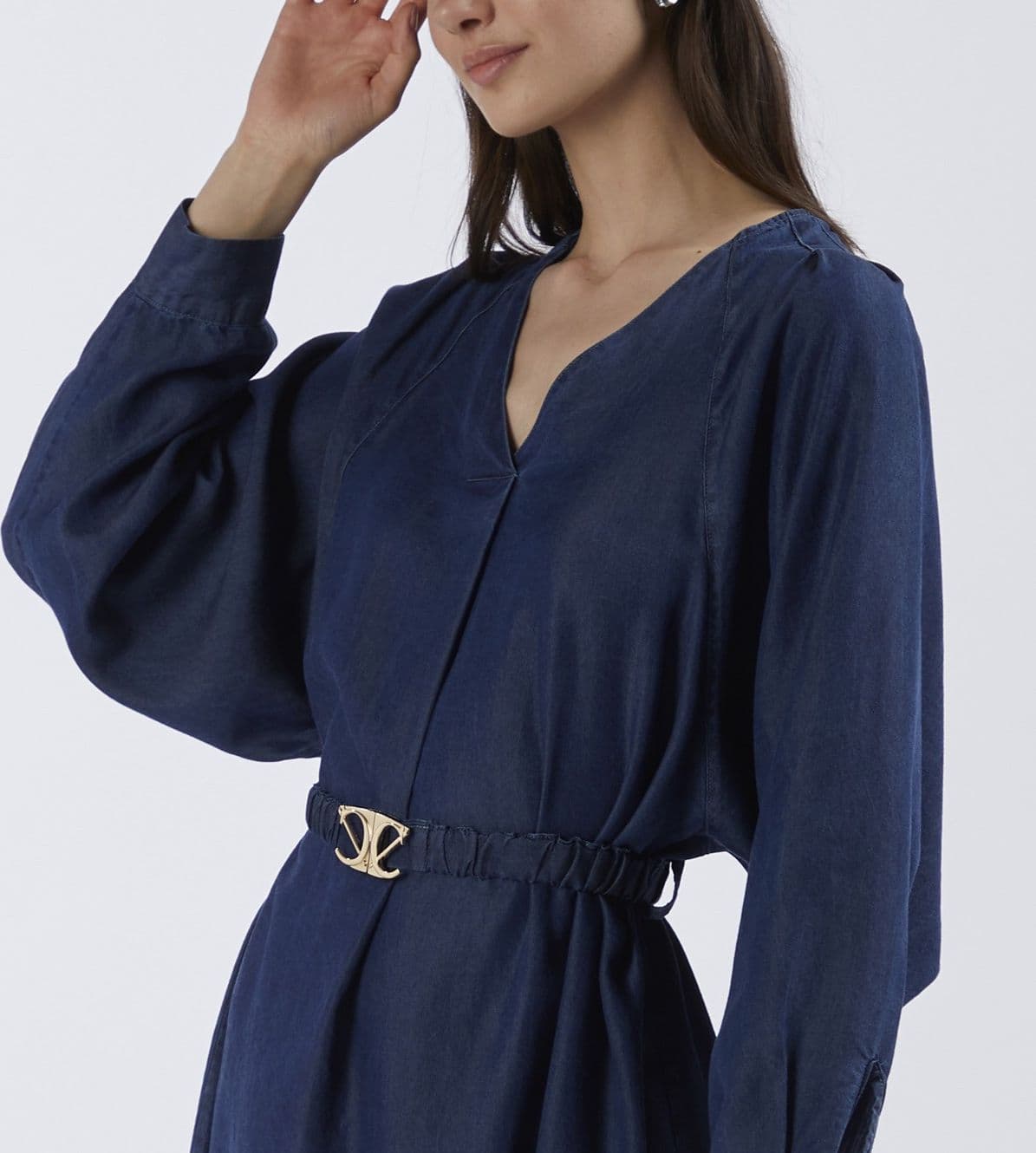 ABITO IN TENCEL DENIM in Casual 3A Moda Mare Sport - Bellaria Igea Marina, commercioVirtuoso.it