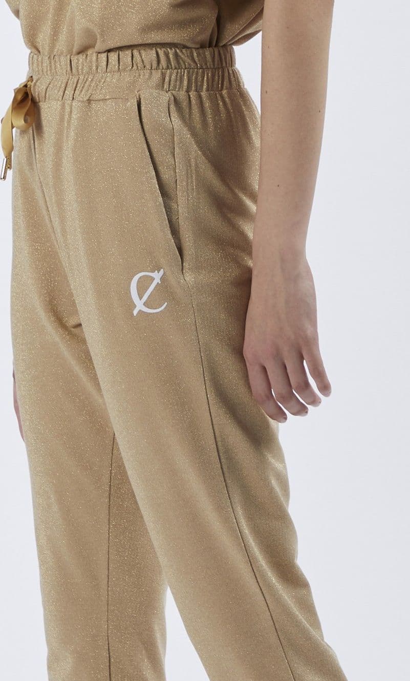 PANTALONE JOGGHER TESSUTO LUREX in Pantaloni 3A Moda Mare Sport - Bellaria Igea Marina, commercioVirtuoso.it