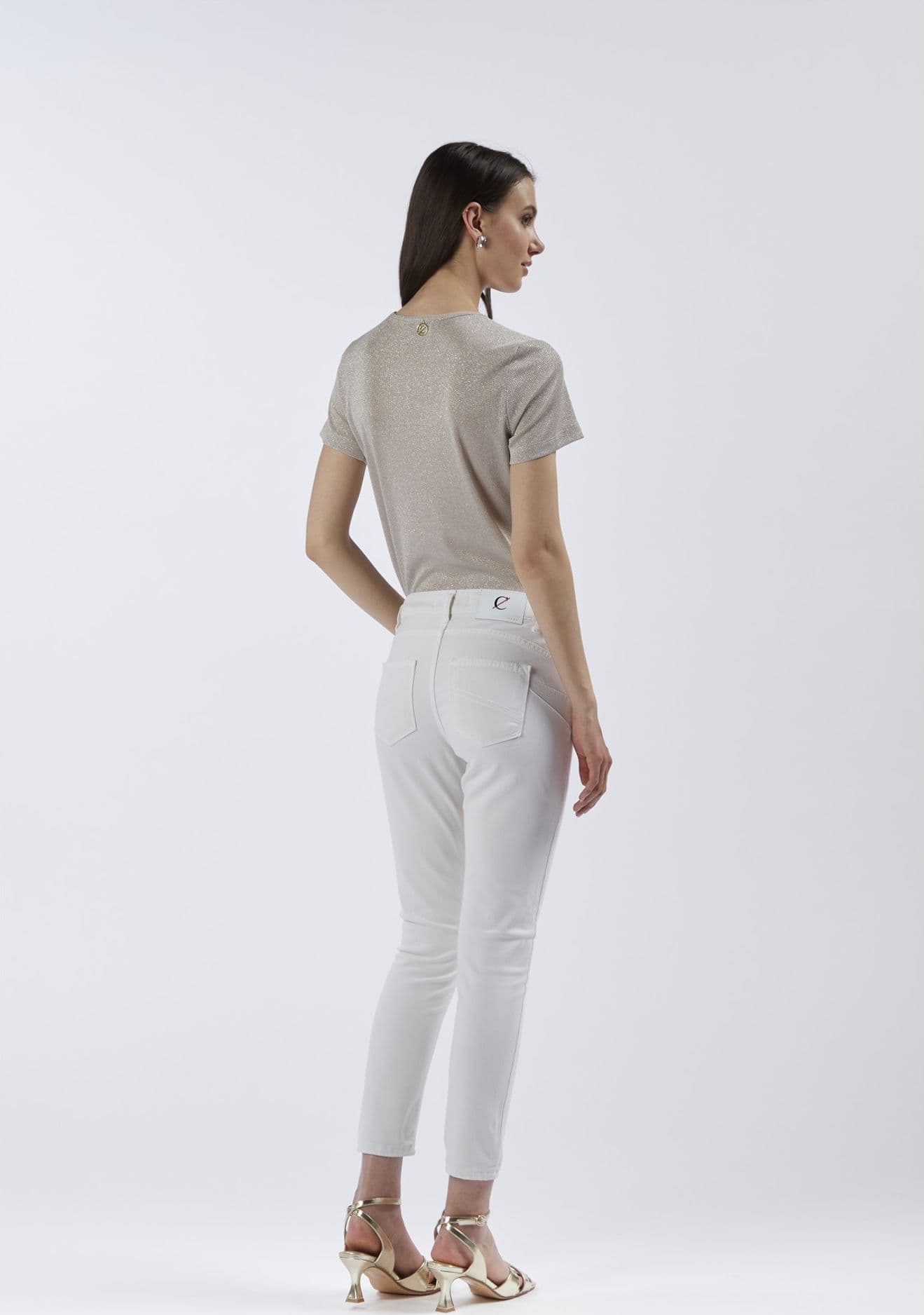 PANTALONE SKINNY IN BULL DENIM in Jeans 3A Moda Mare Sport - Bellaria Igea Marina, commercioVirtuoso.it