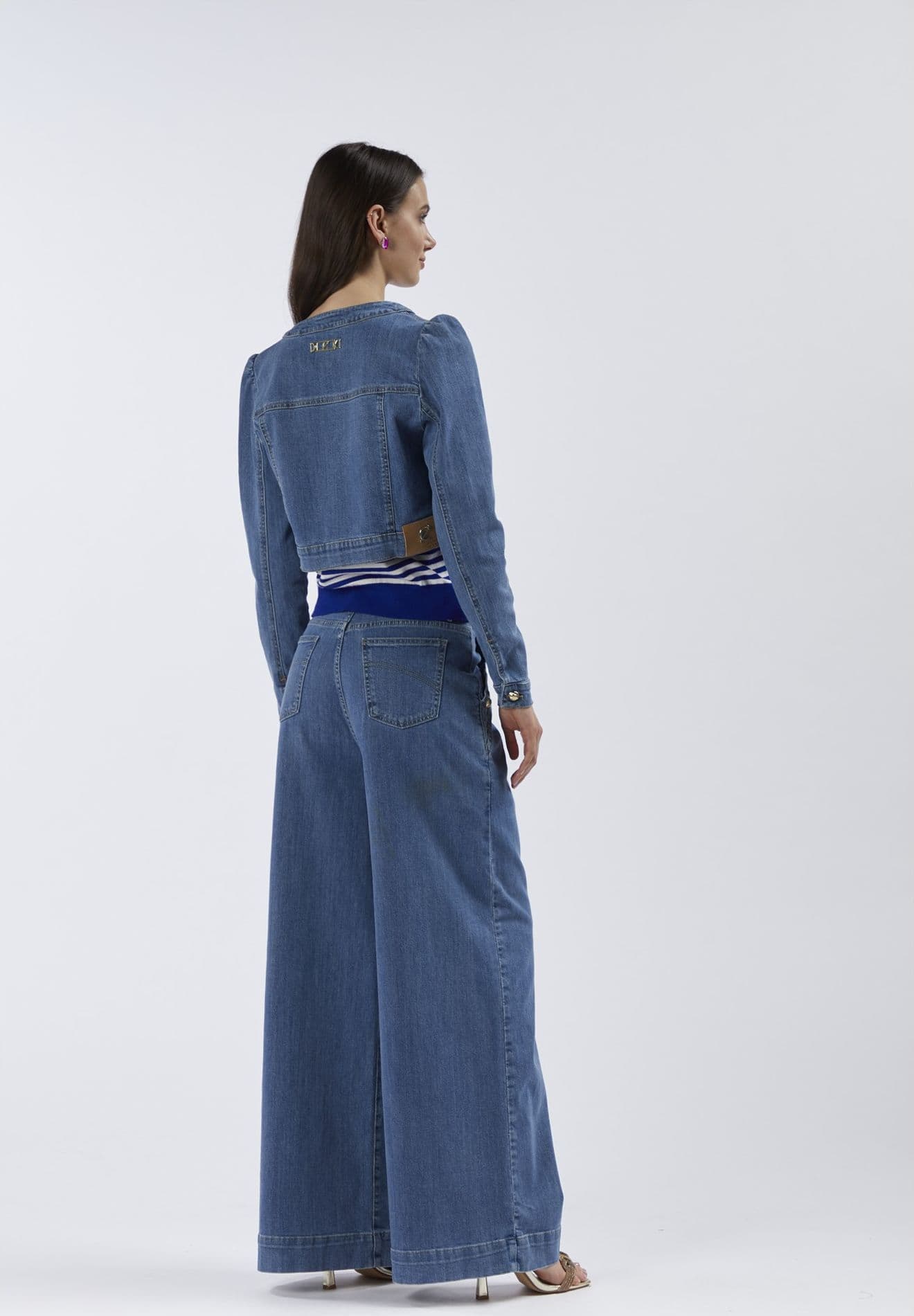GIACCA DENIM CON COLLO ROTONDO in Giacche 3A Moda Mare Sport - Bellaria Igea Marina, commercioVirtuoso.it