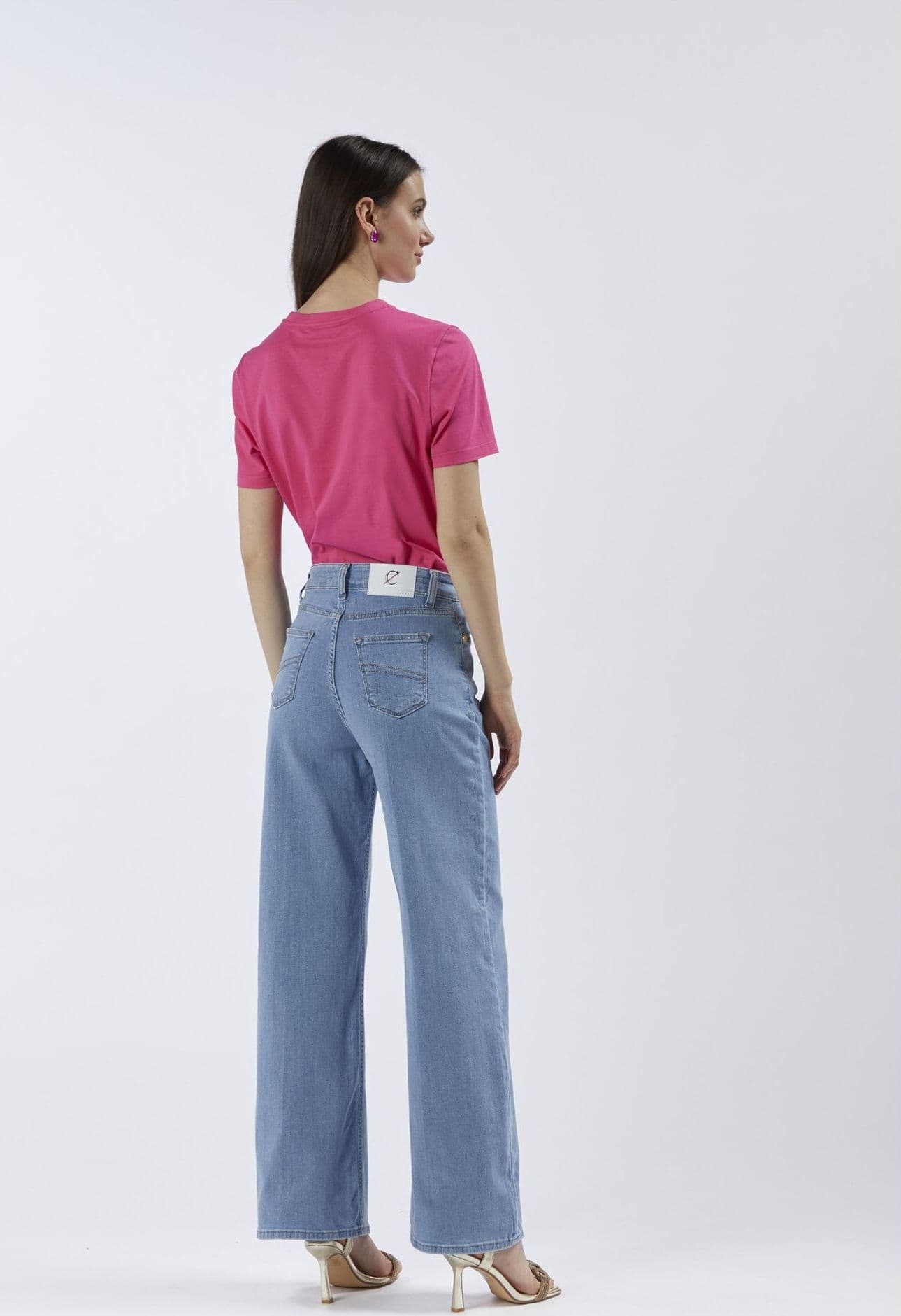 DENIM WIDE LEG in Jeans 3A Moda Mare Sport - Bellaria Igea Marina, commercioVirtuoso.it