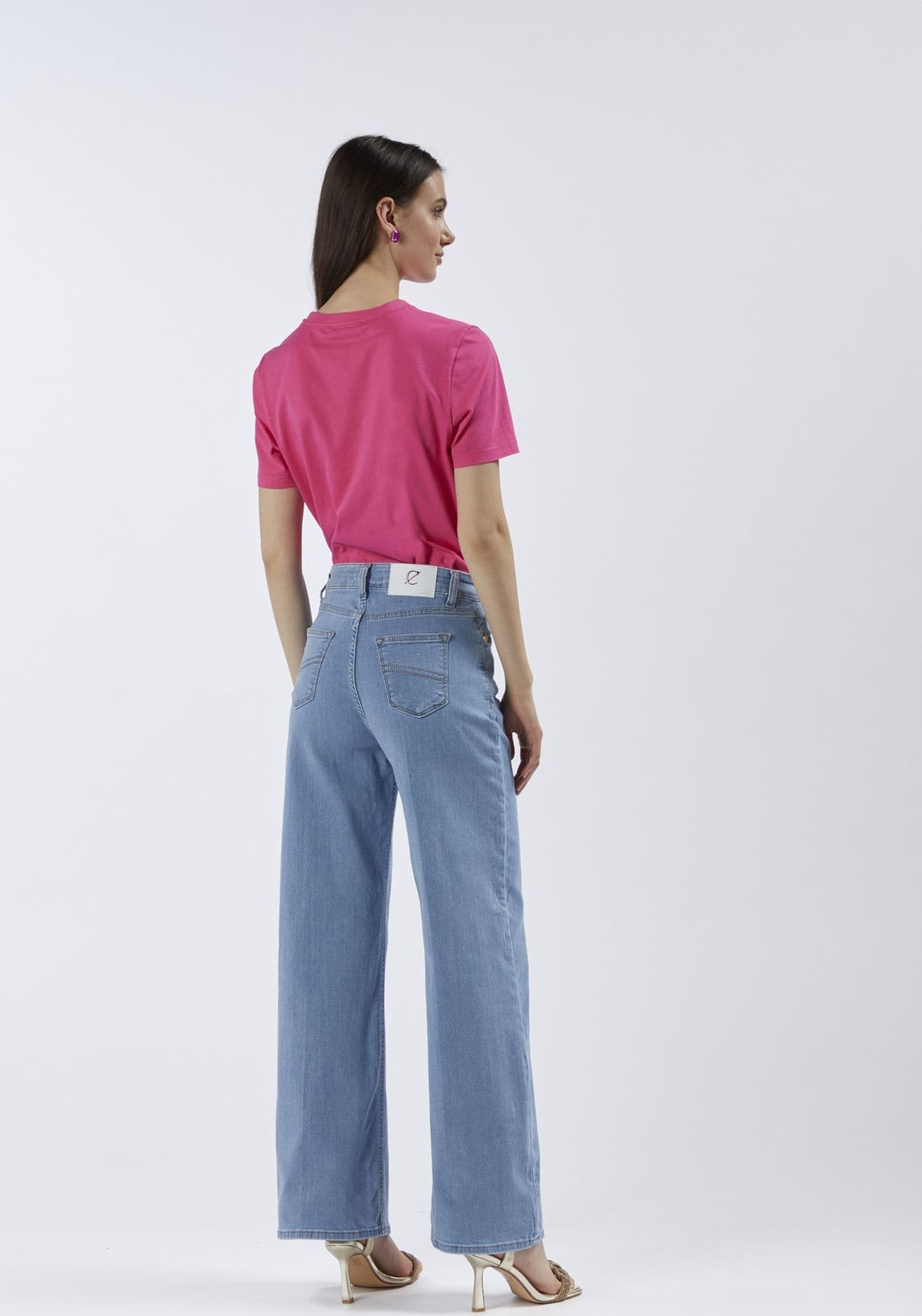 DENIM WIDE LEG in Jeans 3A Moda Mare Sport - Bellaria Igea Marina, commercioVirtuoso.it