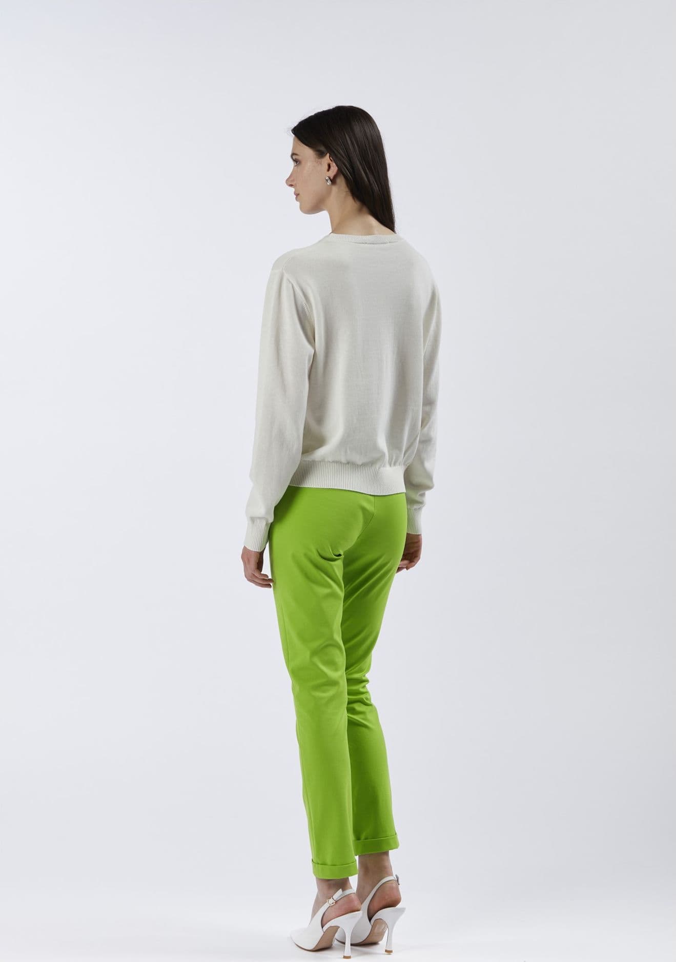 MAGLIA GIROCOLLO BE A FLOWER in Maglioni 3A Moda Mare Sport - Bellaria Igea Marina, commercioVirtuoso.it