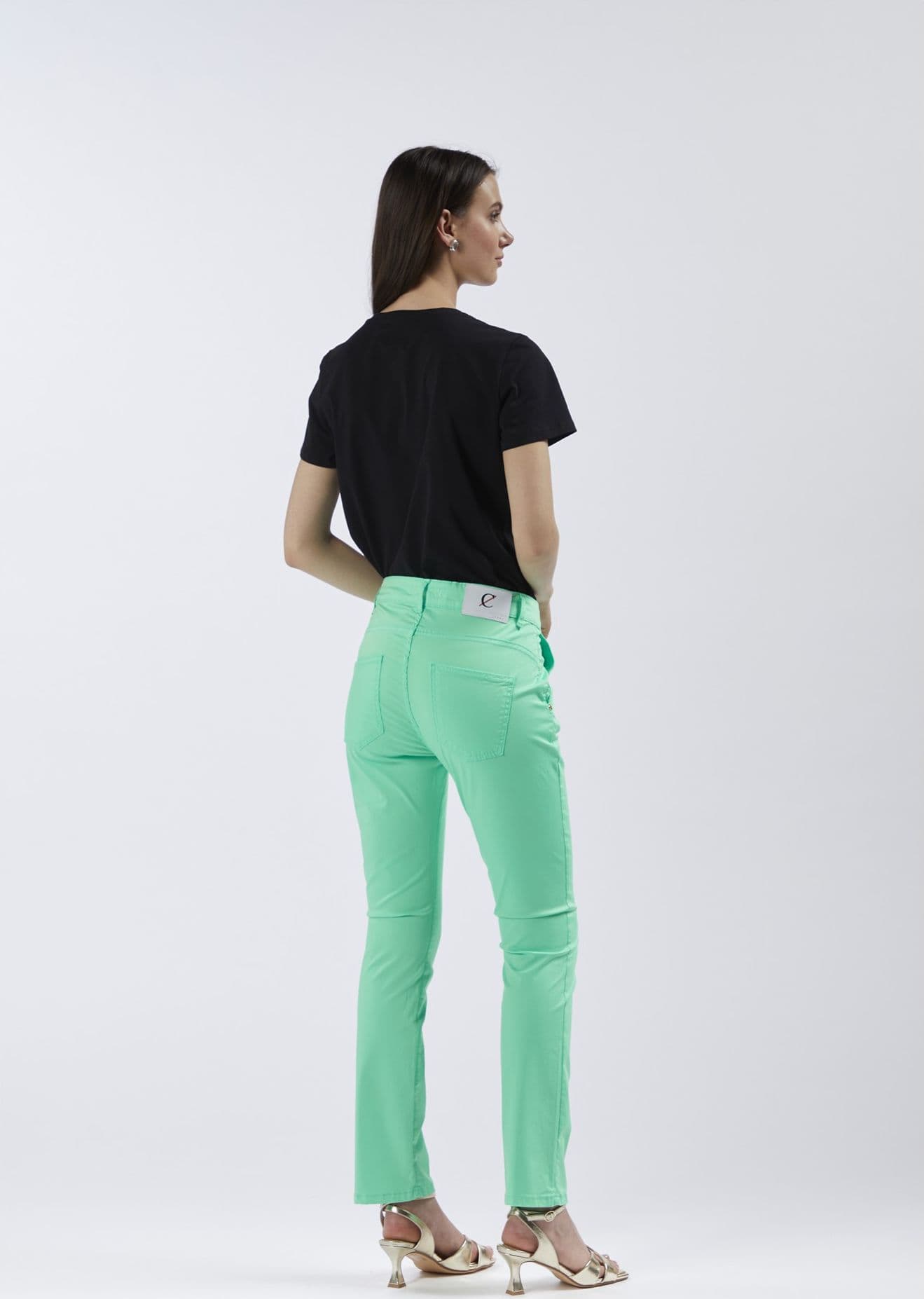 PANTALONE SLIM TINTO CAPO in Pantaloni 3A Moda Mare Sport - Bellaria Igea Marina, commercioVirtuoso.it