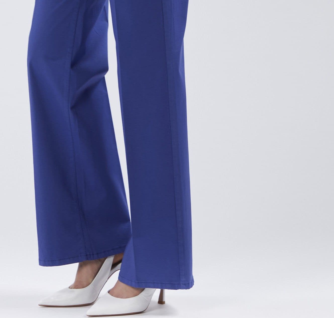 PANTALONE WIDE LEG TINTO CAPO in Pantaloni 3A Moda Mare Sport - Bellaria Igea Marina, commercioVirtuoso.it