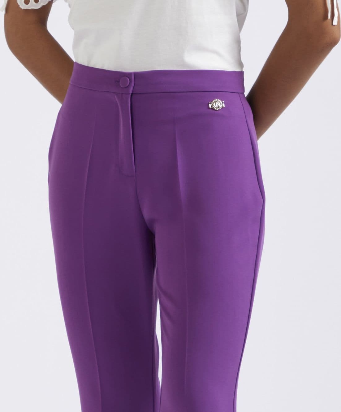 PANTALONE A ZAMPA in Tailleur pantalone 3A Moda Mare Sport - Bellaria Igea Marina, commercioVirtuoso.it