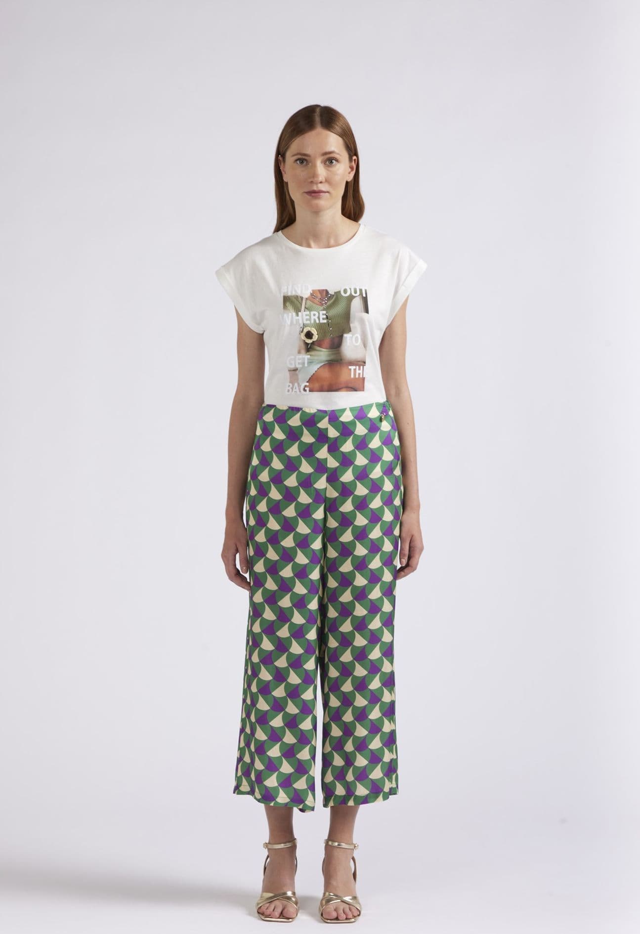PANTALONE TIPO CULOTTE STAMPATO