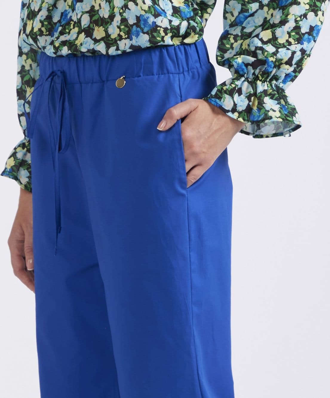PANTALONE VITA ELASTICATA IN POPELINE in Pantaloni da chef 3A Moda Mare Sport - Bellaria Igea Marina, commercioVirtuoso.it