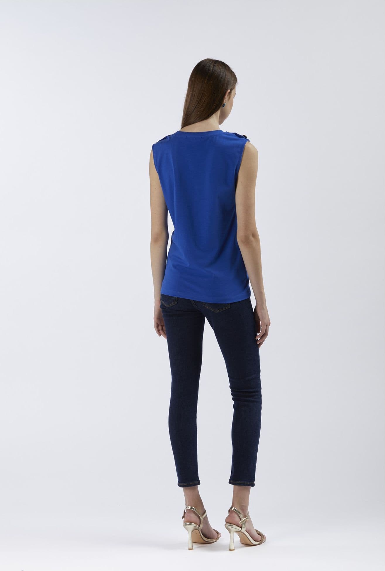 TSHIRT SMANICATA CON BOTTONI E STAMPA LOGO in T-shirt 3A Moda Mare Sport - Bellaria Igea Marina, commercioVirtuoso.it