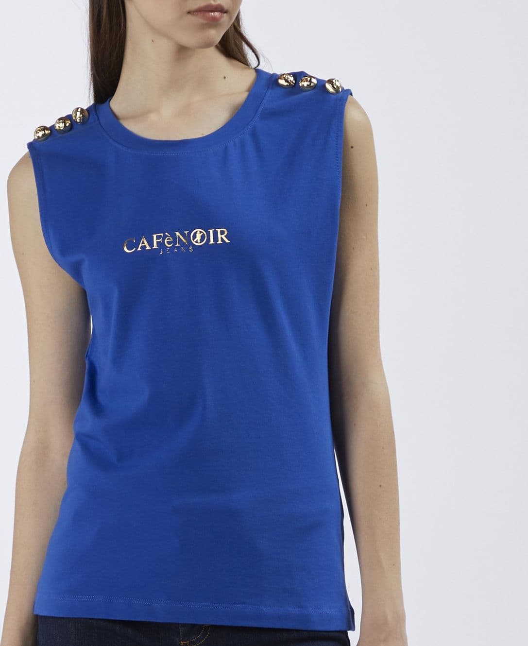 TSHIRT SMANICATA CON BOTTONI E STAMPA LOGO in T-shirt 3A Moda Mare Sport - Bellaria Igea Marina, commercioVirtuoso.it