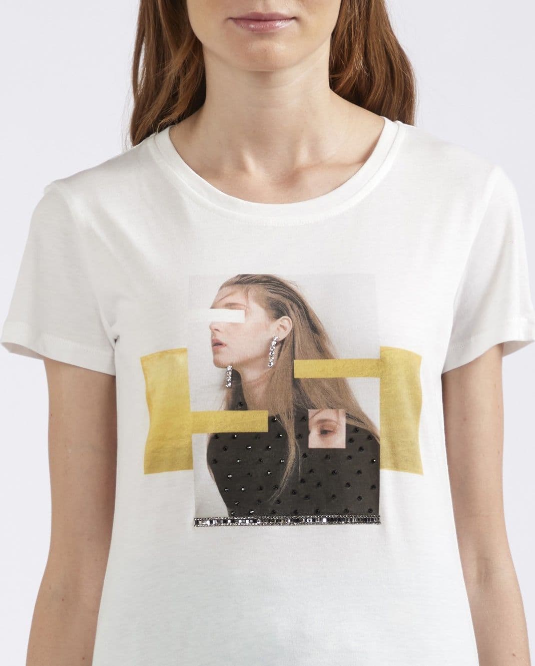 TSHIRT VOLTO DI DONNA in T-shirt 3A Moda Mare Sport - Bellaria Igea Marina, commercioVirtuoso.it