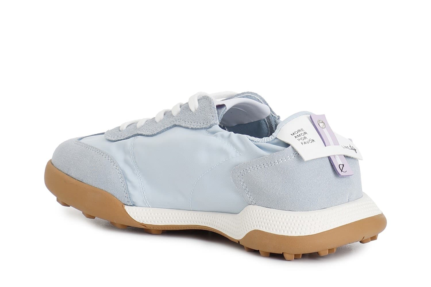 SNEAKERS ALLACCIATA IN TESSUTO NYLON E PELLE SCAMOSCIATA in Sneaker casual 3A Moda Mare Sport - Bellaria Igea Marina, commercioVirtuoso.it