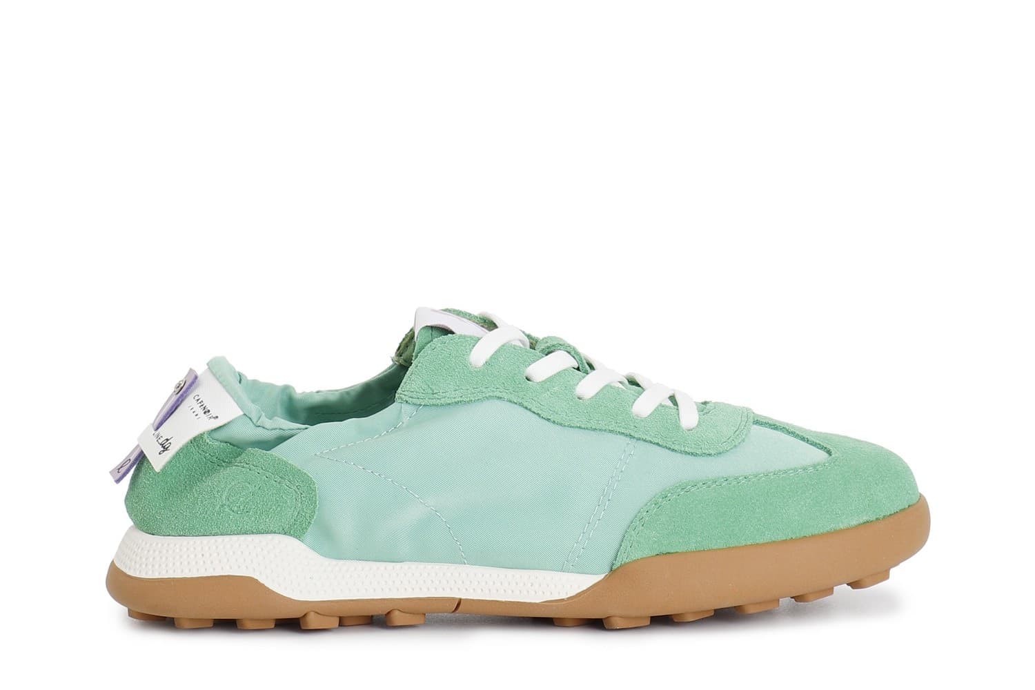 SNEAKERS ALLACCIATA IN TESSUTO NYLON E PELLE SCAMOSCIATA in Sneaker casual 3A Moda Mare Sport - Bellaria Igea Marina, commercioVirtuoso.it