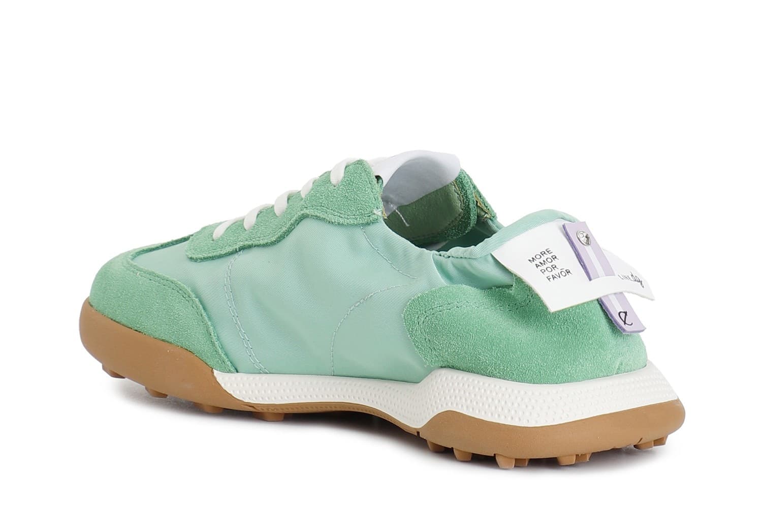 SNEAKERS ALLACCIATA IN TESSUTO NYLON E PELLE SCAMOSCIATA in Sneaker casual 3A Moda Mare Sport - Bellaria Igea Marina, commercioVirtuoso.it