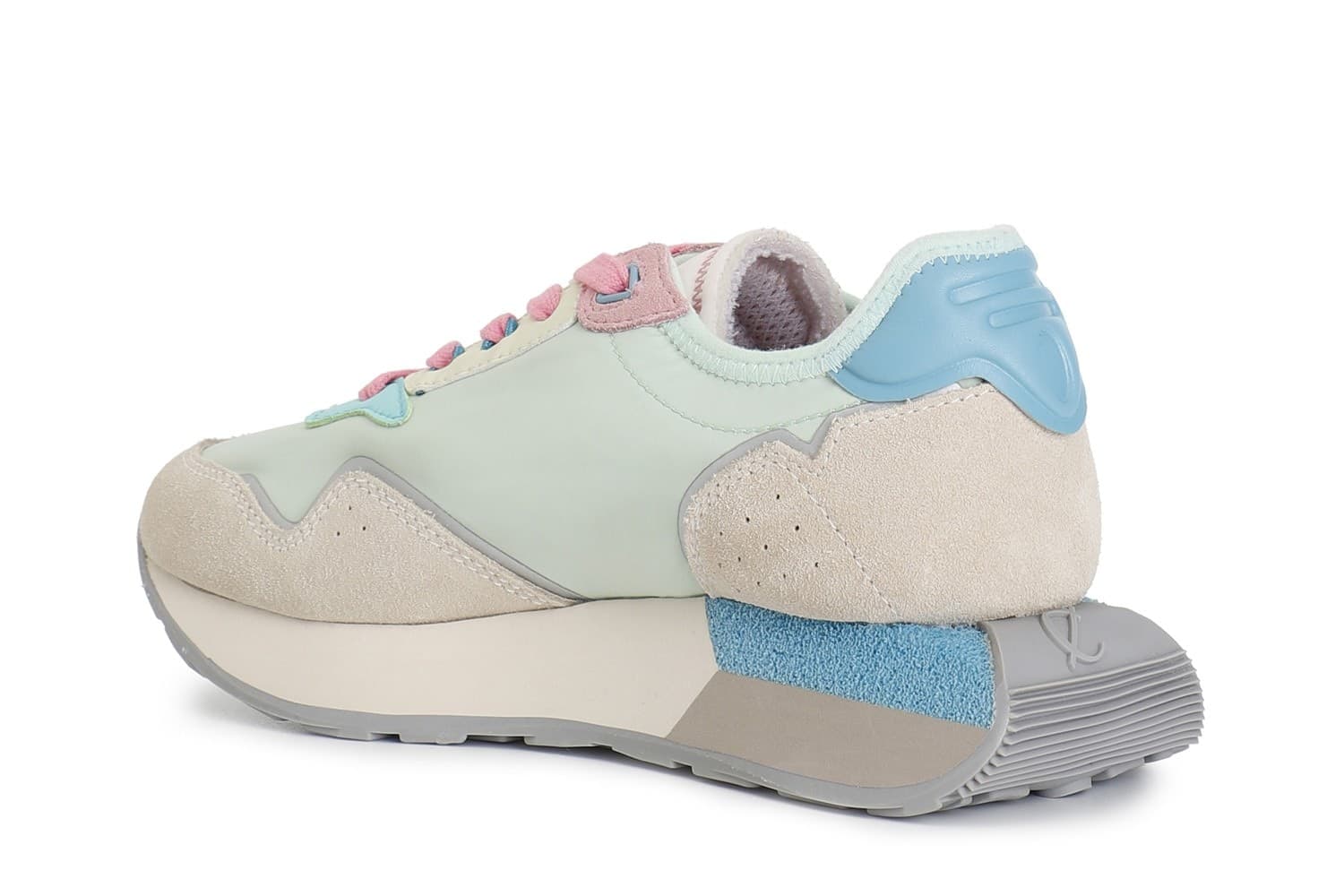 RUNNING IN TESSUTO E PELLE SCAMOSCIATA in Sneaker casual 3A Moda Mare Sport - Bellaria Igea Marina, commercioVirtuoso.it