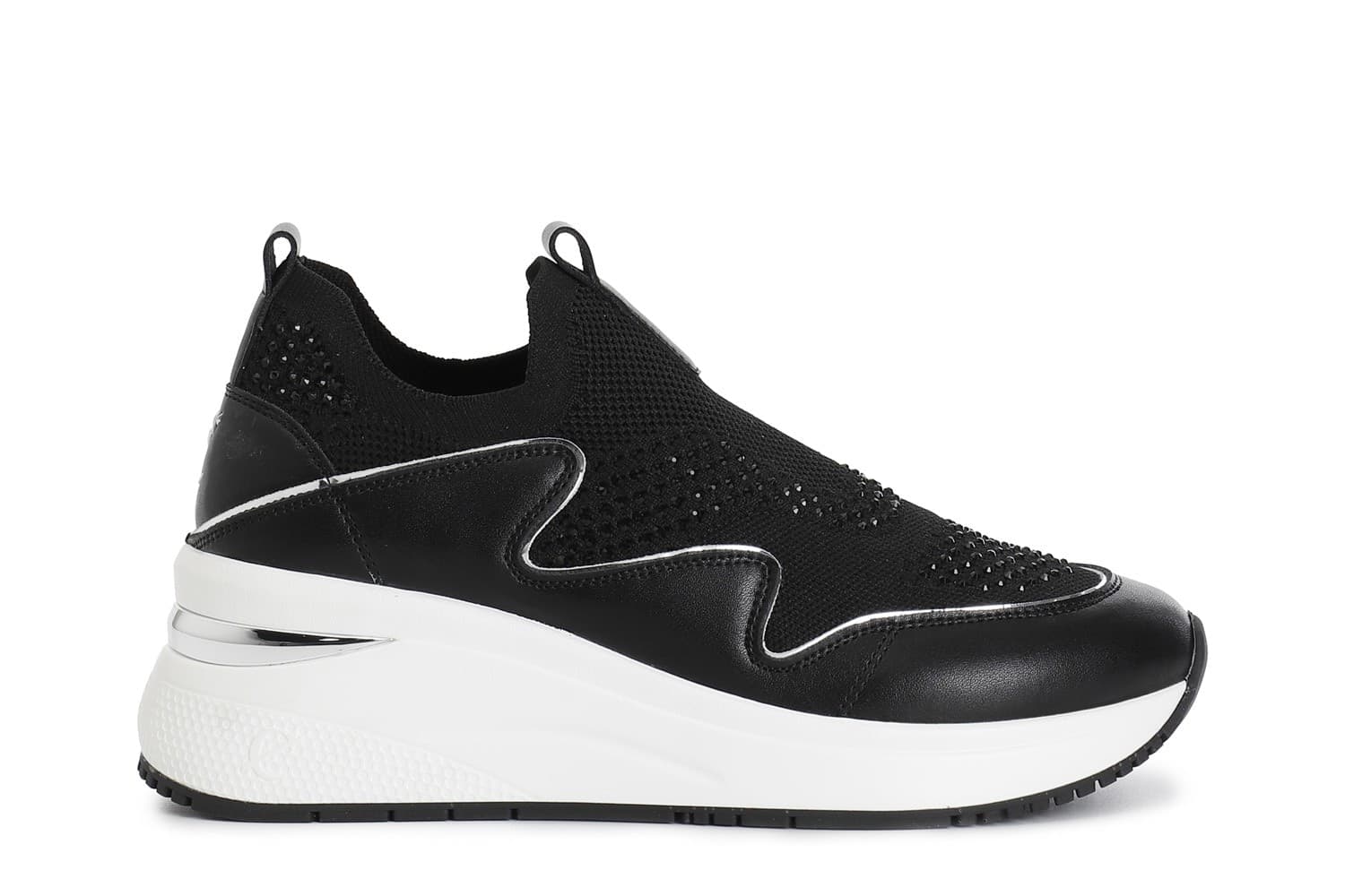 SLIP-ON IN TESSUTO E PELLE RIVESTITA in Loafer e mocassini 3A Moda Mare Sport - Bellaria Igea Marina, commercioVirtuoso.it