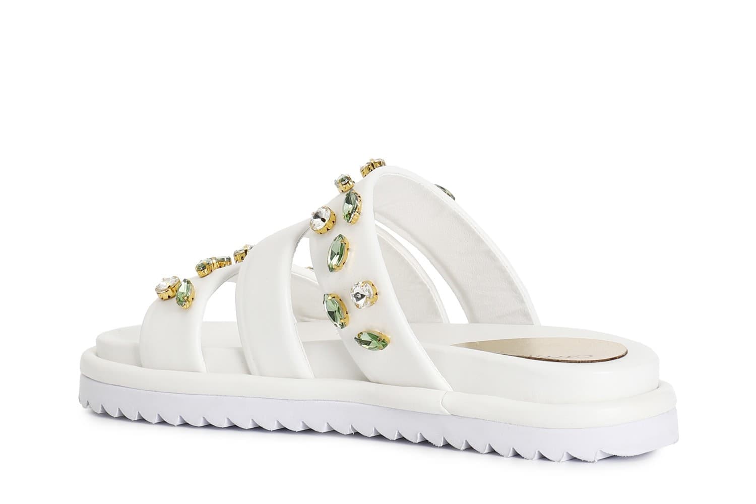 CIABATTA TRE FASCE CON STRASS in Sandali moda 3A Moda Mare Sport - Bellaria Igea Marina, commercioVirtuoso.it
