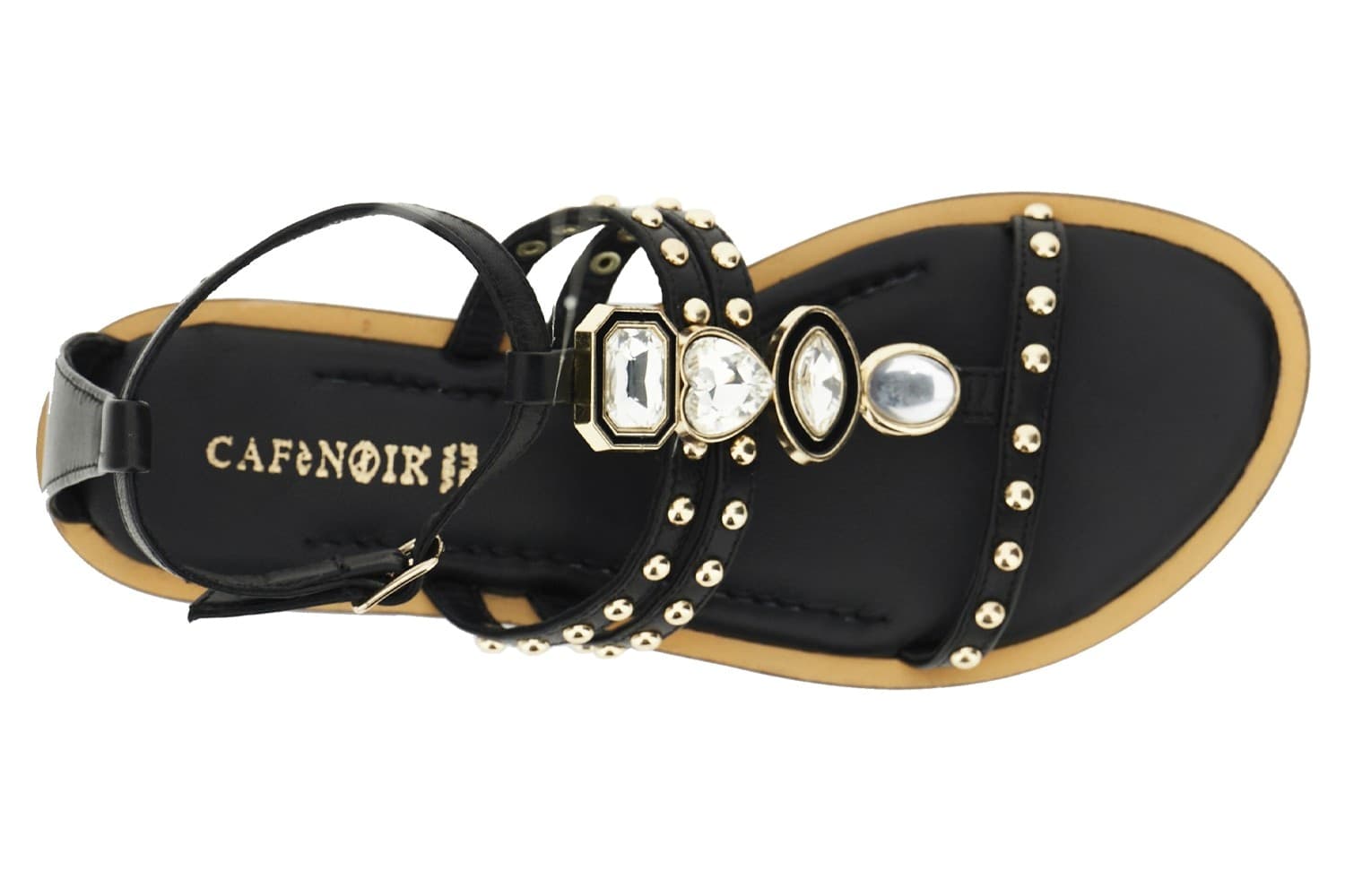 SANDALO A T IN NAPPA CON ACCESSORIO in Sandali moda 3A Moda Mare Sport - Bellaria Igea Marina, commercioVirtuoso.it
