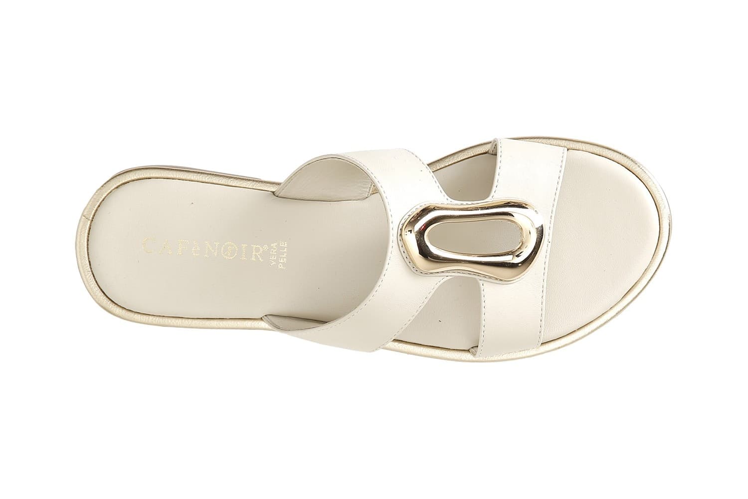 CIABATTA IN PELLE CON ACCESSORIO in Infradito 3A Moda Mare Sport - Bellaria Igea Marina, commercioVirtuoso.it