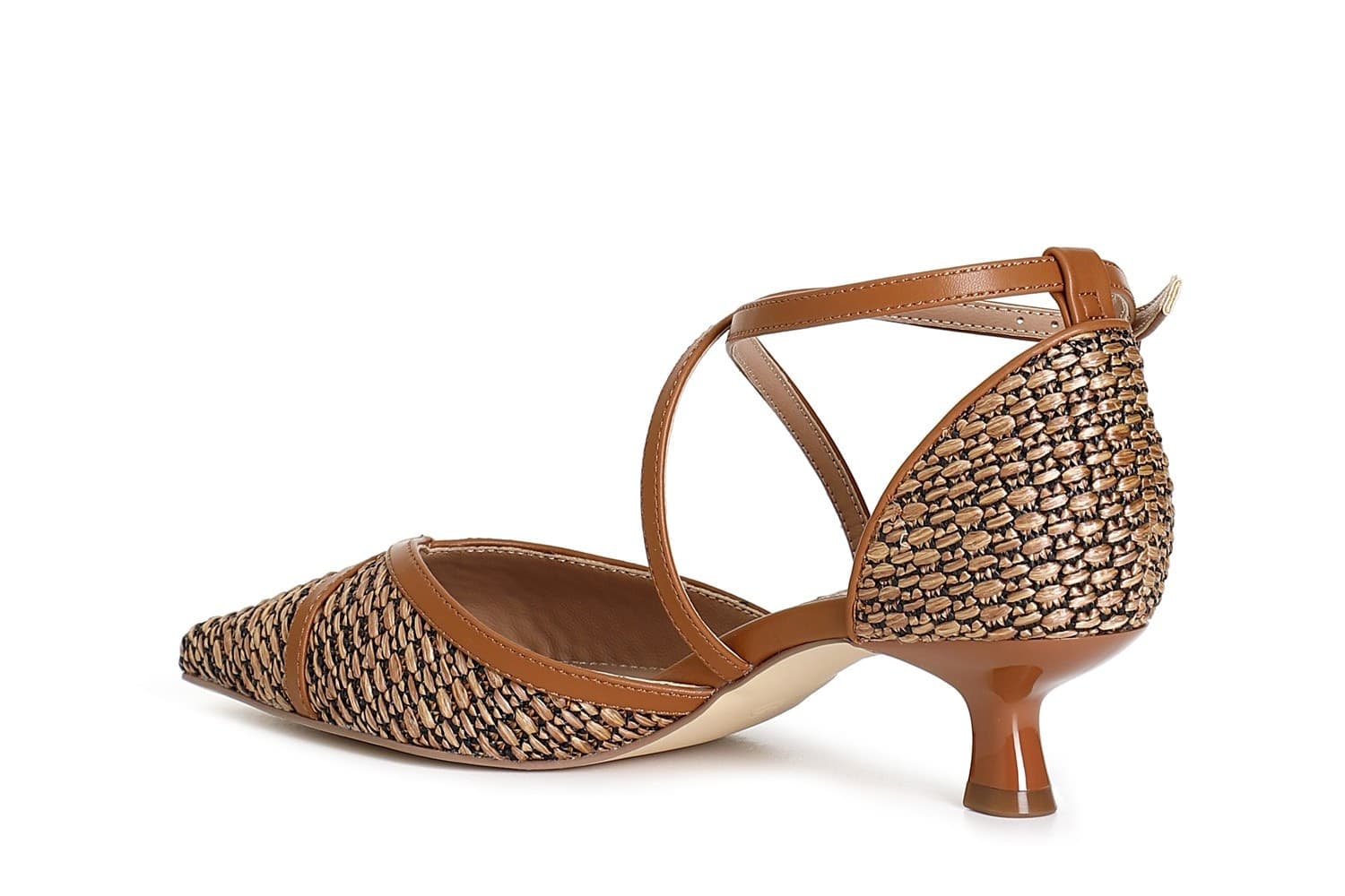 DÉCOLLETÉ BIMATERIALE CON INCROCIO in Scarpe col tacco 3A Moda Mare Sport - Bellaria Igea Marina, commercioVirtuoso.it