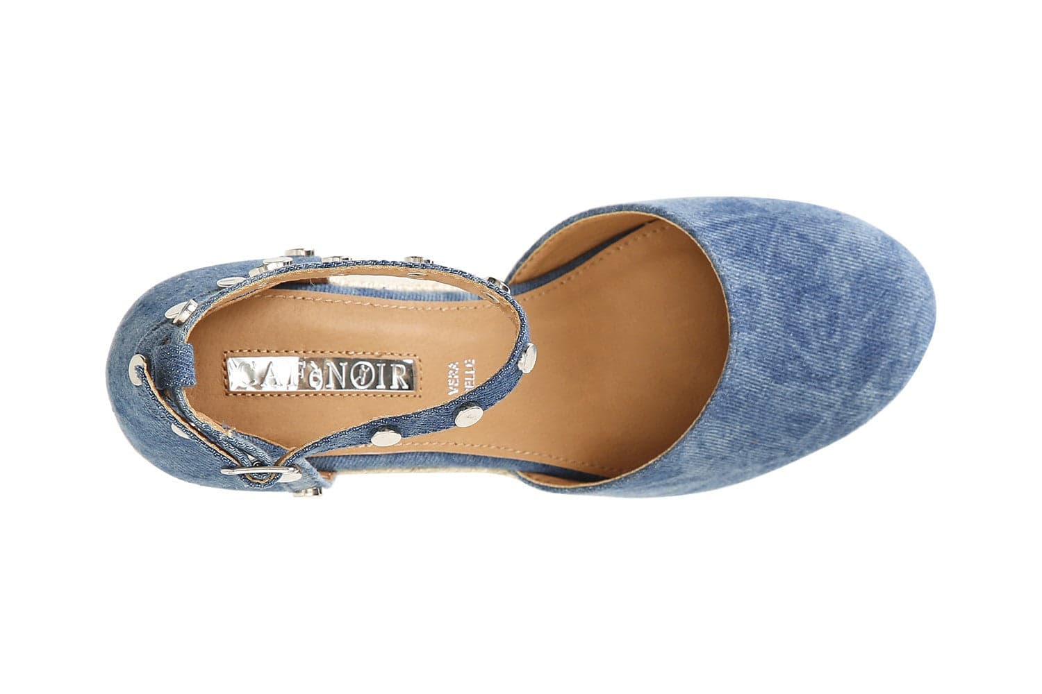 DÉCOLLETÉ IN CANVAS CON BORCHE in Scarpe col tacco 3A Moda Mare Sport - Bellaria Igea Marina, commercioVirtuoso.it