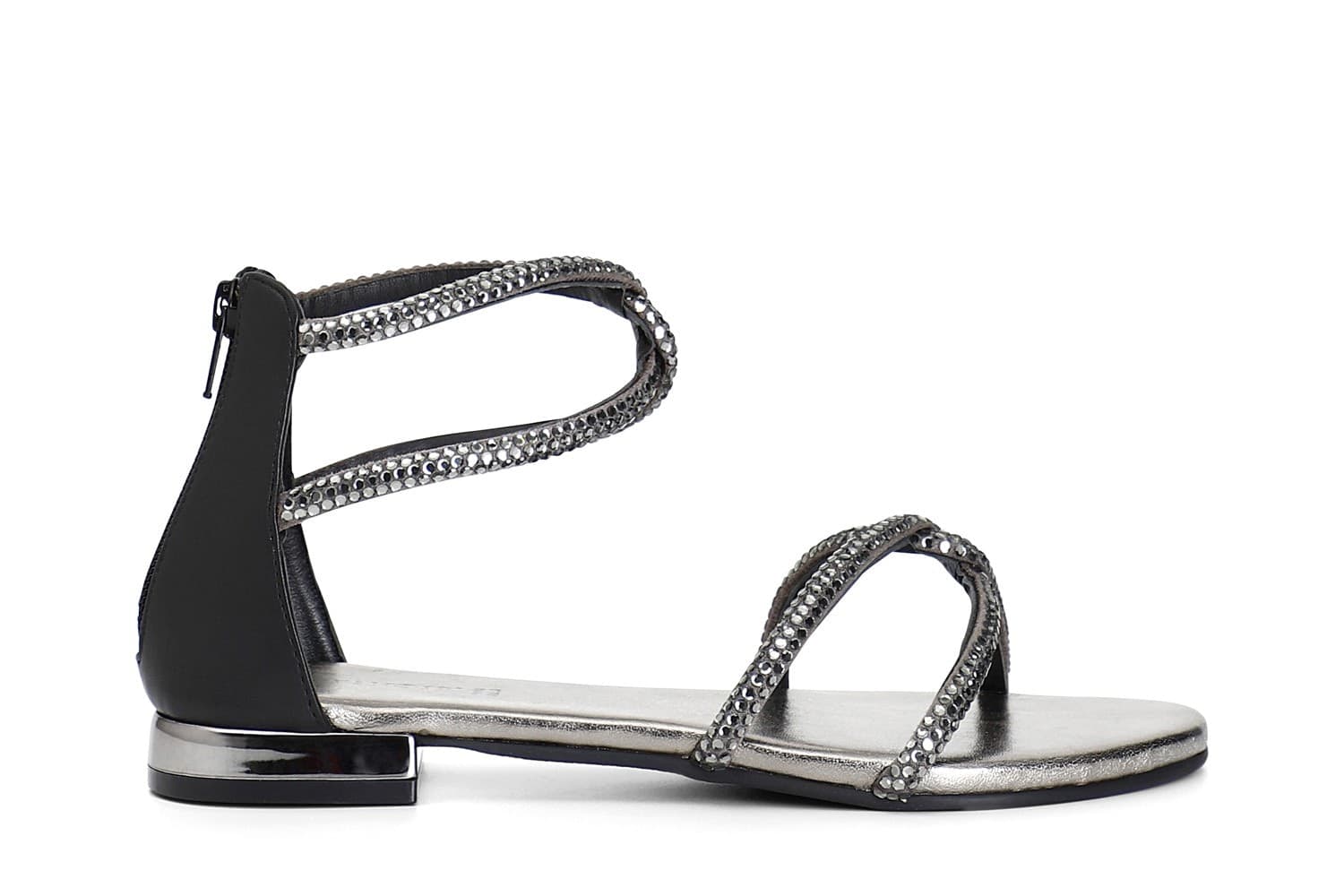SANDALO CON STRASS TERMOSALDATI