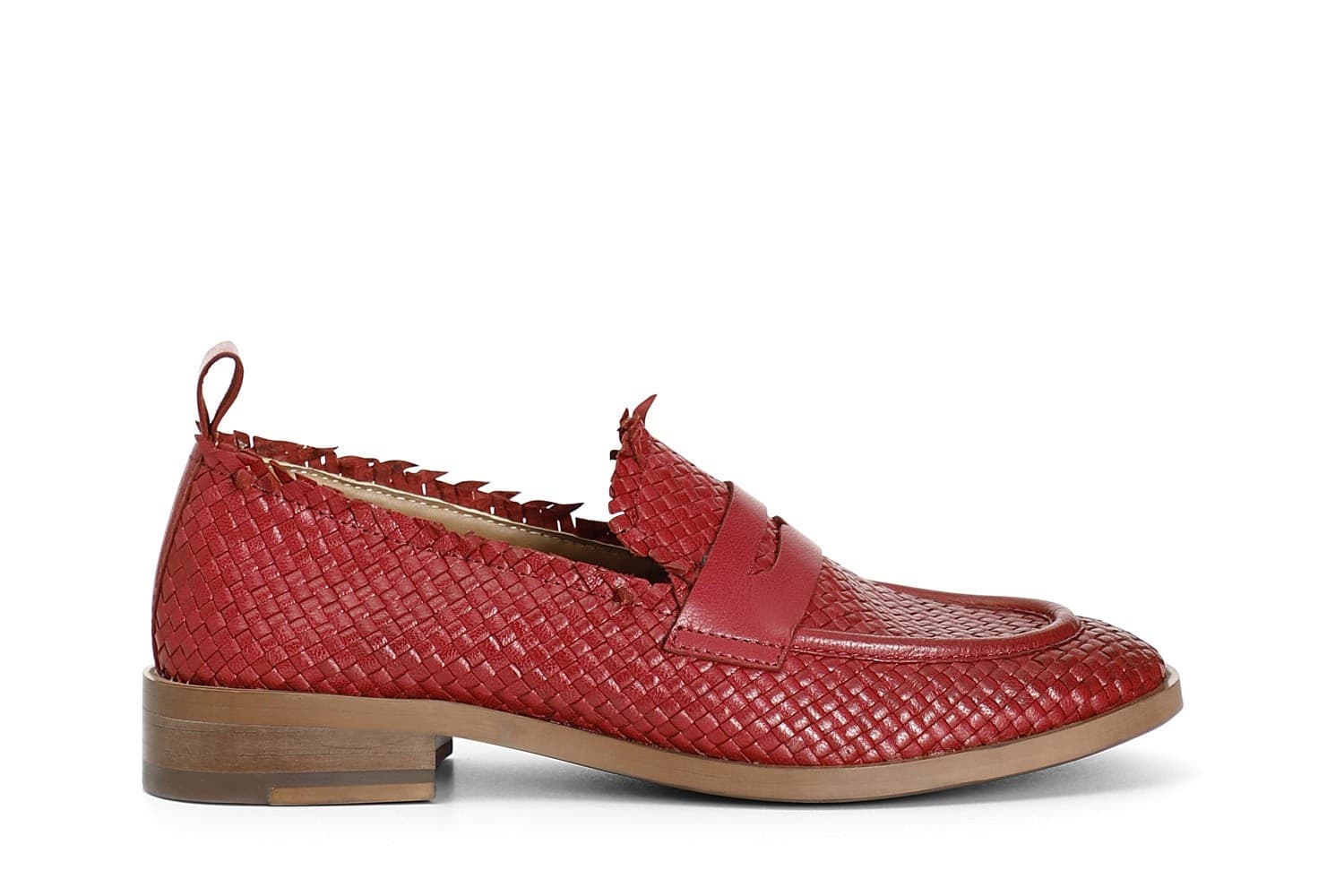 MOCASSINO IN PELLE CON INTRECCIO in Loafer e mocassini 3A Moda Mare Sport - Bellaria Igea Marina, commercioVirtuoso.it